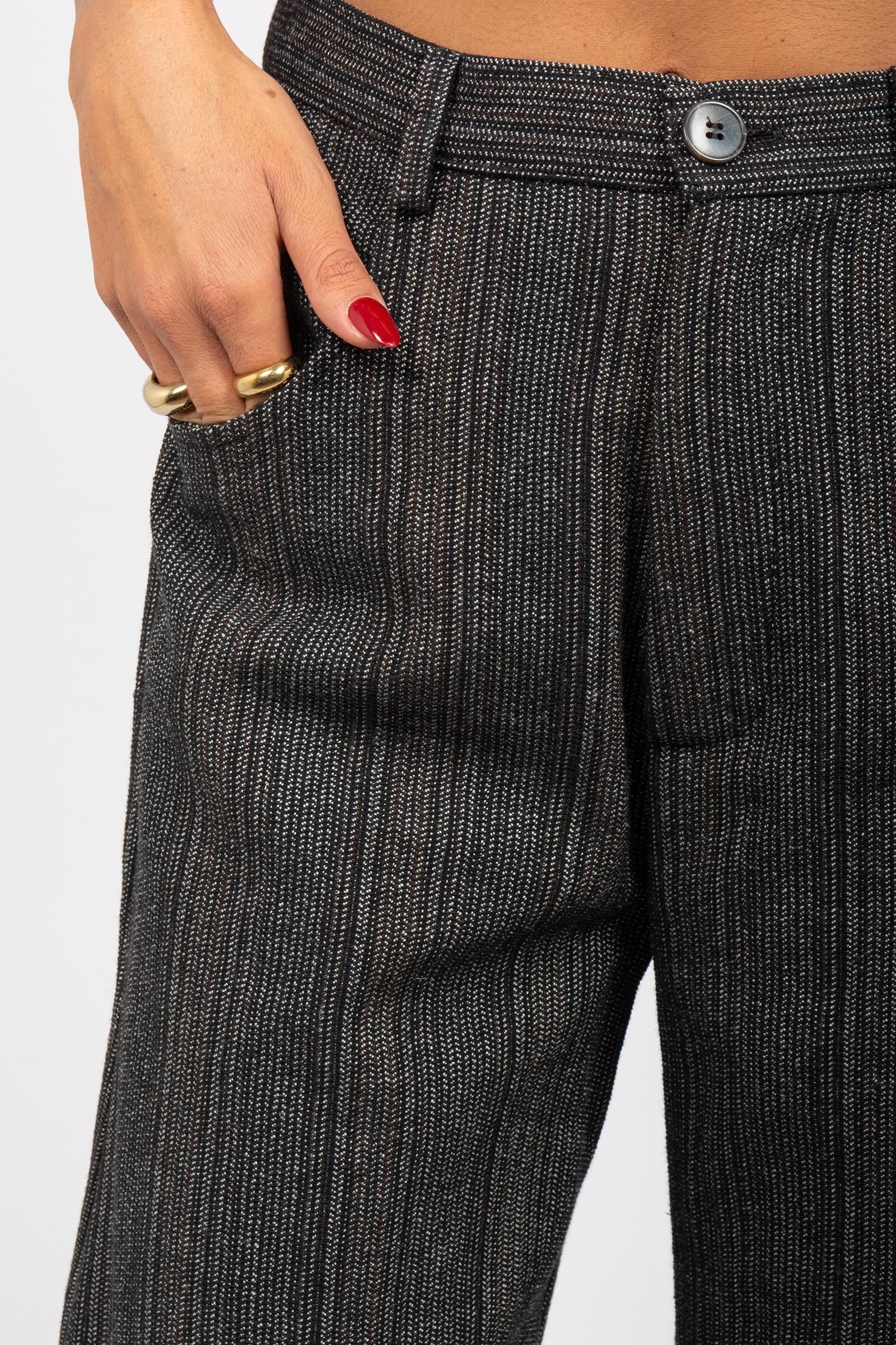 pantalone sale e pepe in misto cotone M1F0034 GRIGIO SOLOTRE