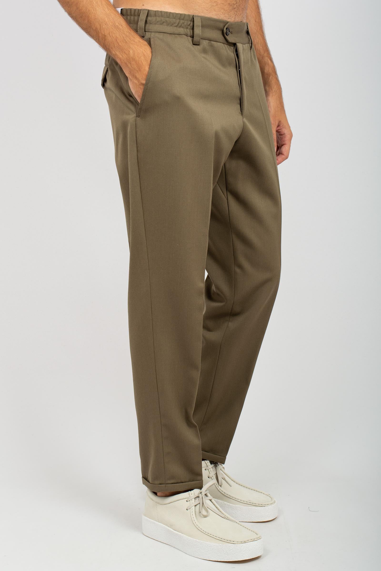 pantalone in gabardine di lana 'the rebel' CORFRBB30REW SD740100 PT TORINO