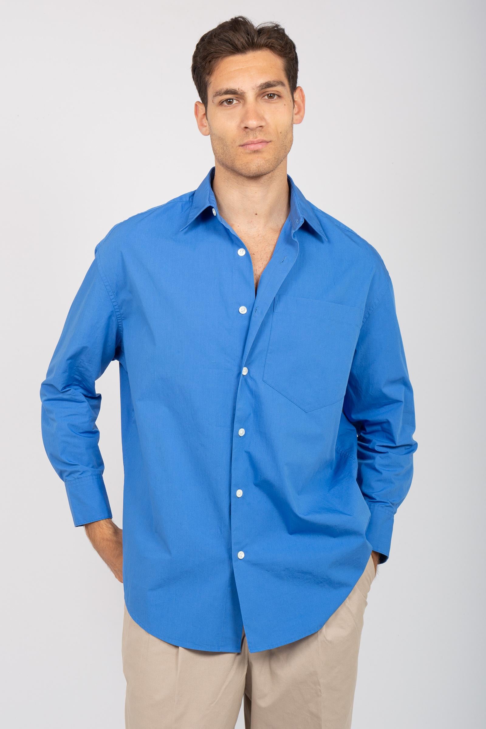 camicia oversized in cotone 745972 218 STUDIO SEIDENSTICKER