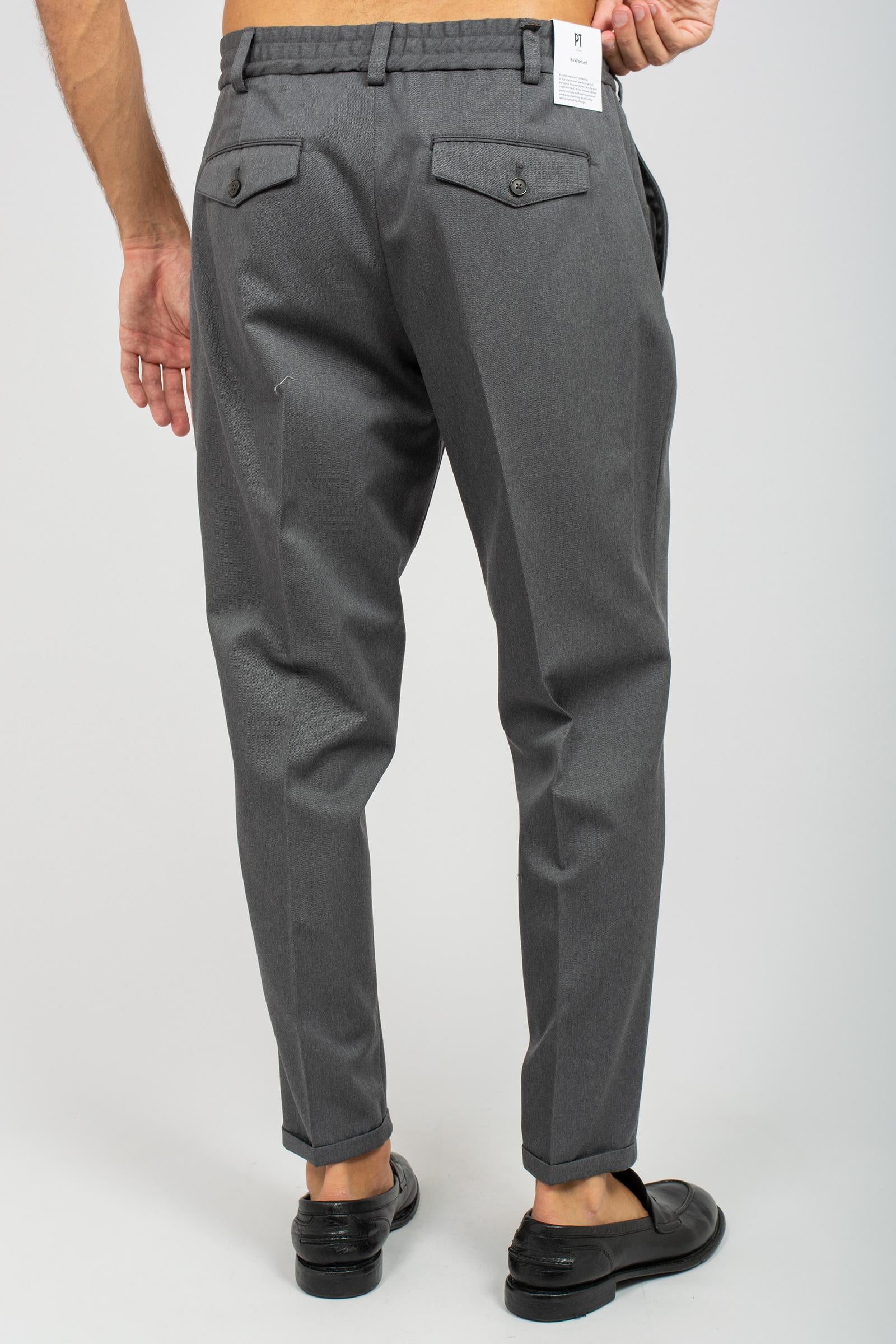 pantalone in gabardine di lana 'the rebel' CORFRBB30REW SD740230 PT TORINO