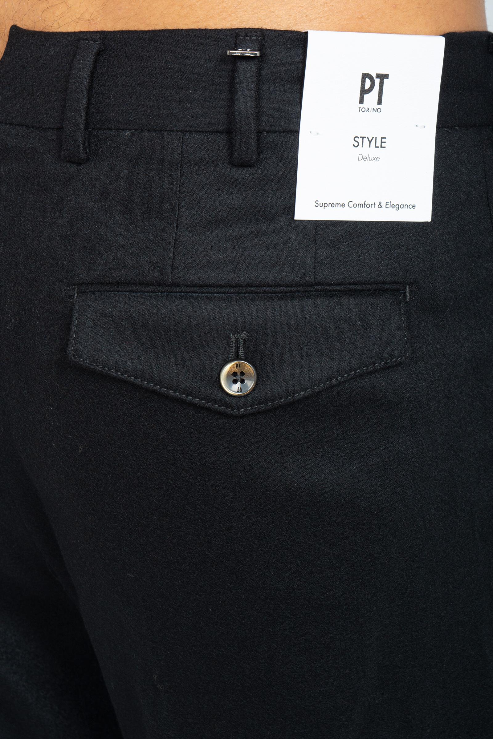 pantalone in misto lana 'carrot' COZFCLZB0CL1 TO030990 PT TORINO