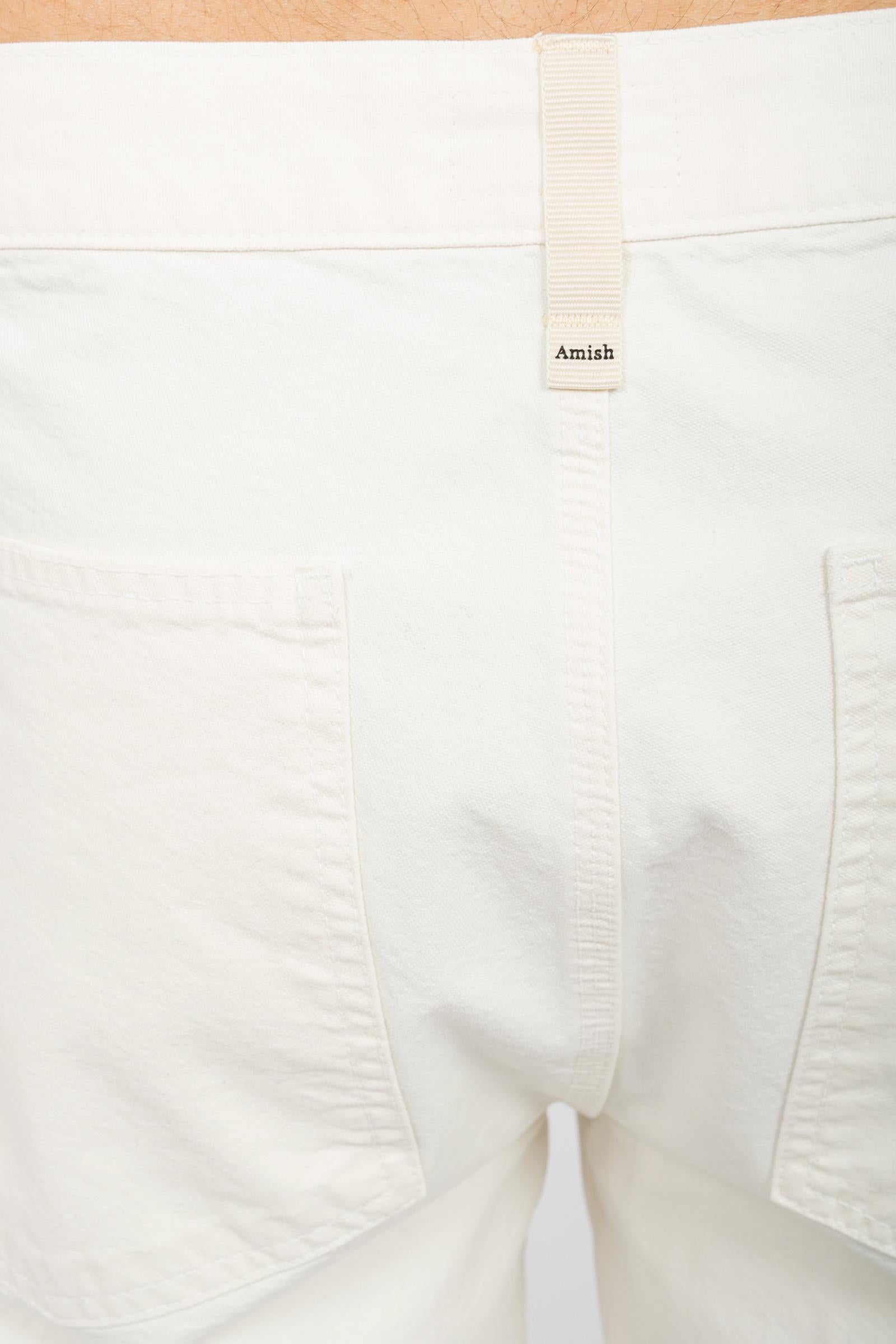 denim cargo in bull 'super knee' AMU112CK790111 C0021 AMISH