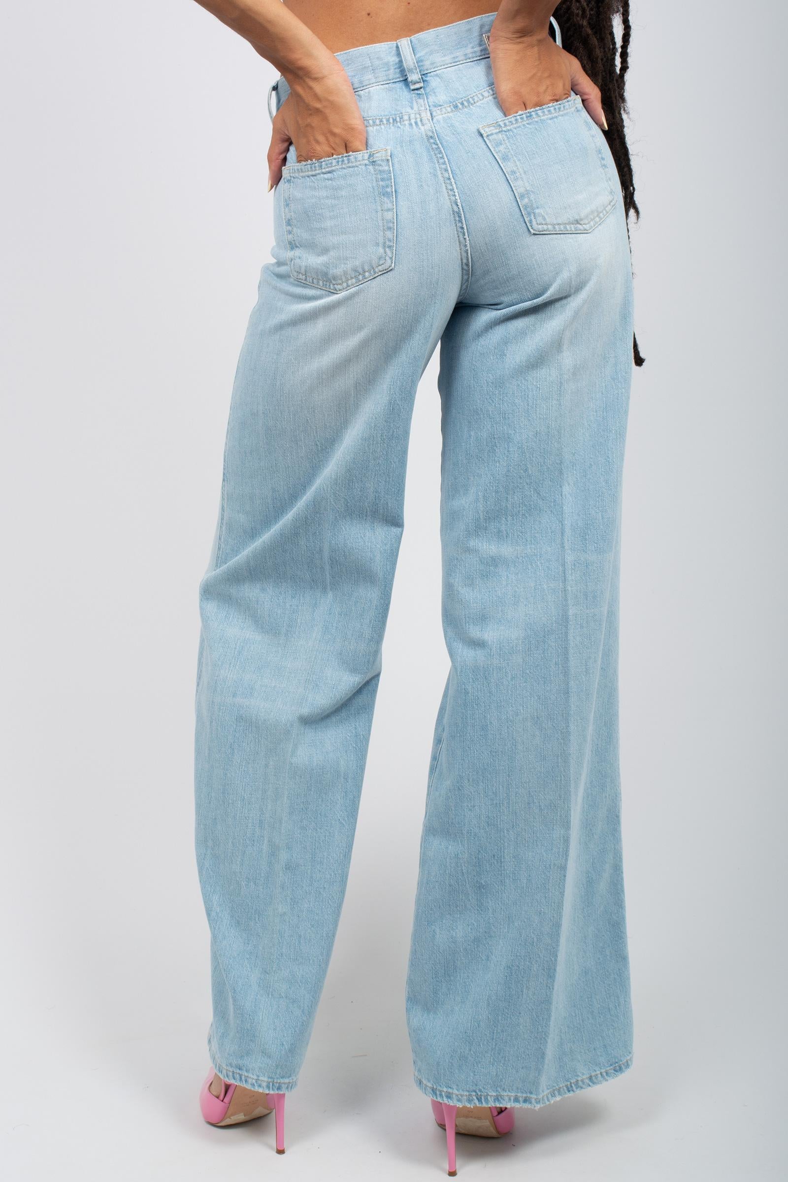 denim in bull di cotone 'cindy' C1VPCNZ0 OA50B0CC37 PT TORINO DENIM