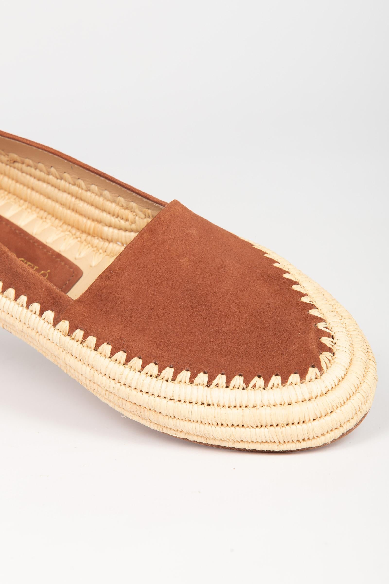 espadrillas in suede 'adele' 267202ADELE SUEDECUOIO PALOMA BARCELO