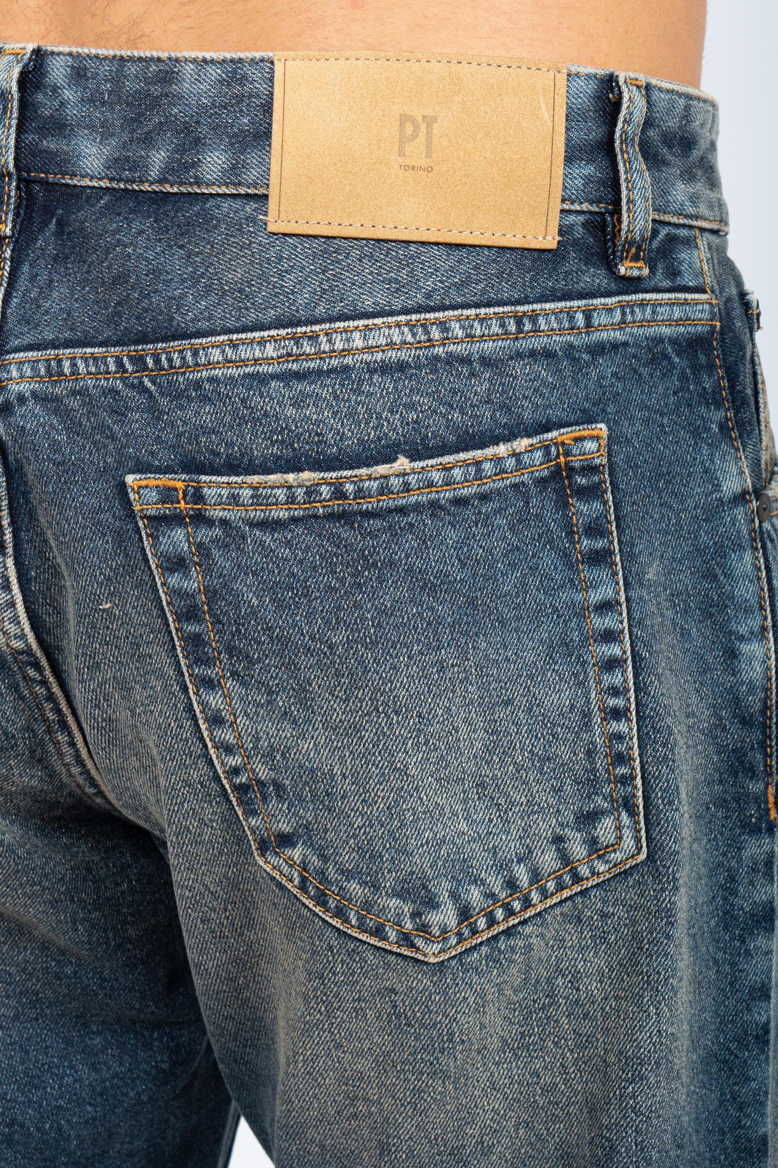 denim in cotone 'carrot' C5RP05B0 AW0210MN32 PT TORINO DENIM
