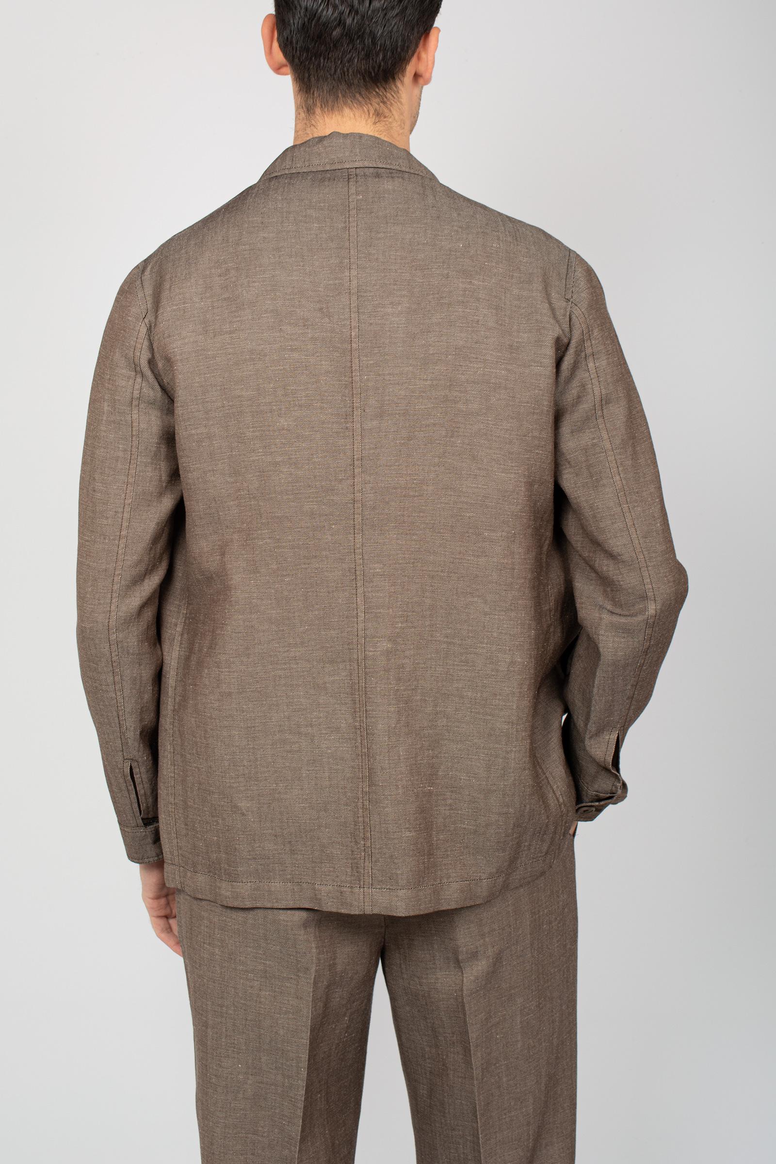overshirt in cotone e canapa PABLOTF0532 630 THE GIGI