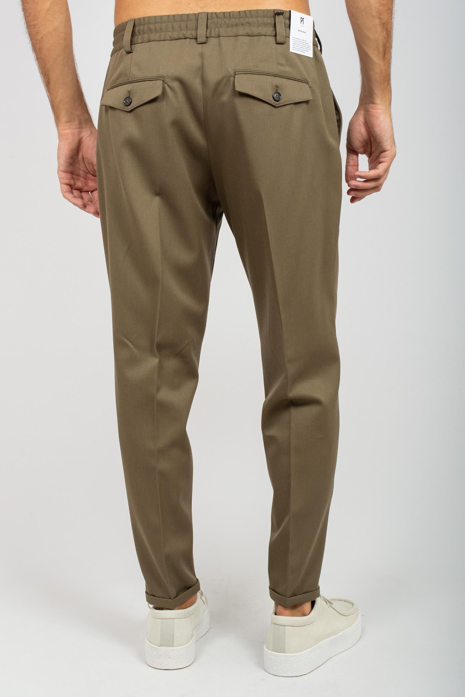 pantalone in gabardine di lana 'the rebel' CORFRBB30REW SD740100 PT TORINO