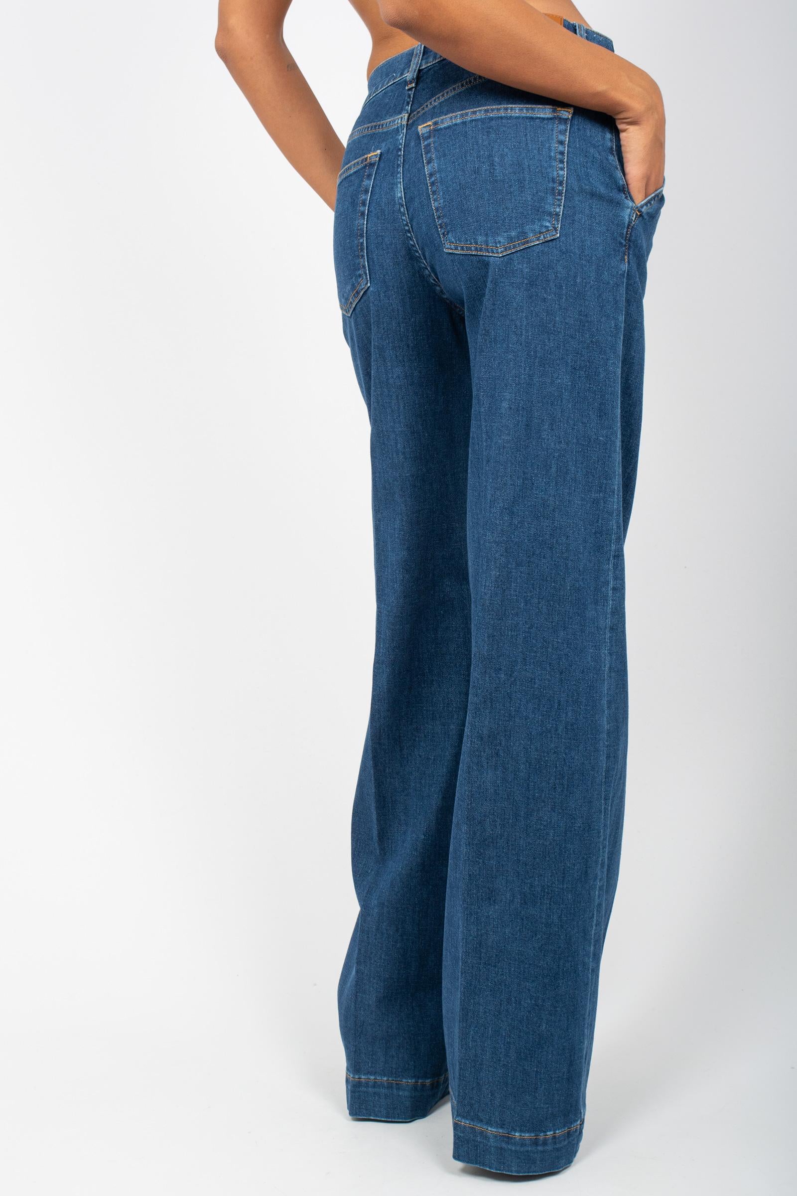 denim in cotone stretch 'poppy' C1VPPYZ0 CA5940MI13 PT TORINO DENIM