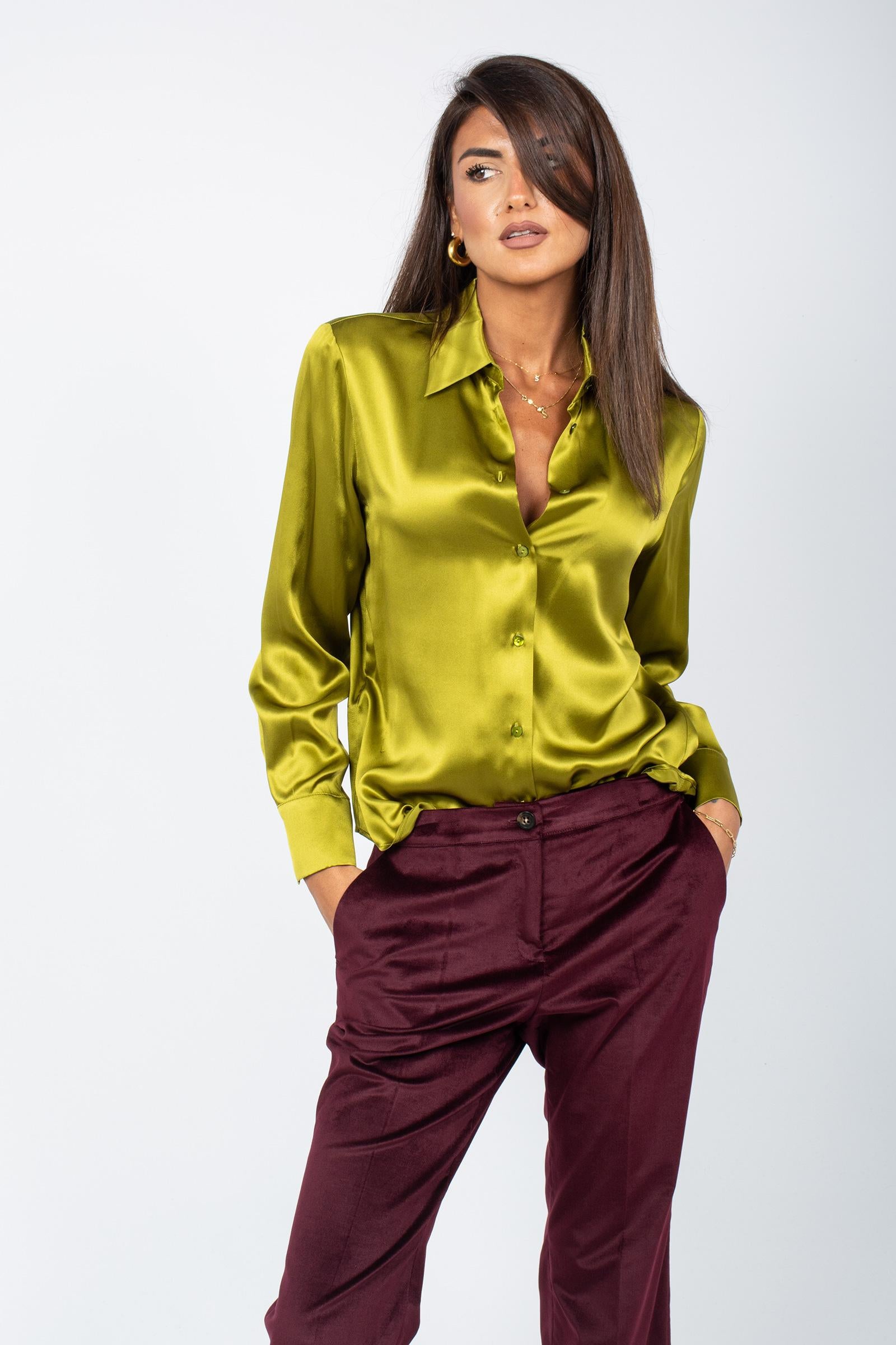 camicia in seta 5085R002964N C5 DIANA GALLESI