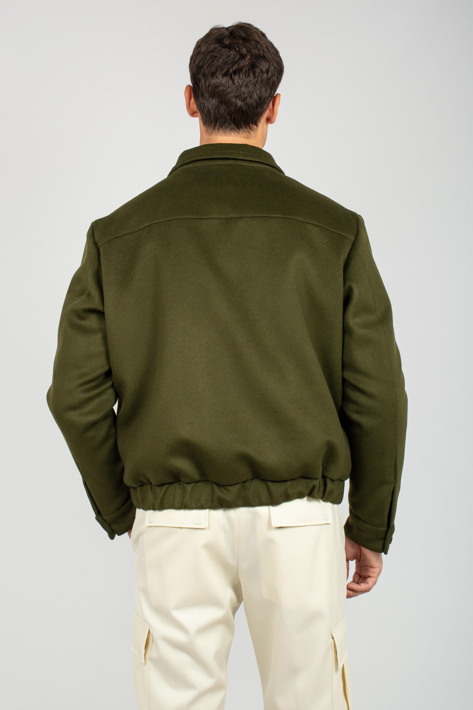 bomber in panno di lana TL2FBK110TOR LB060445 PT TORINO