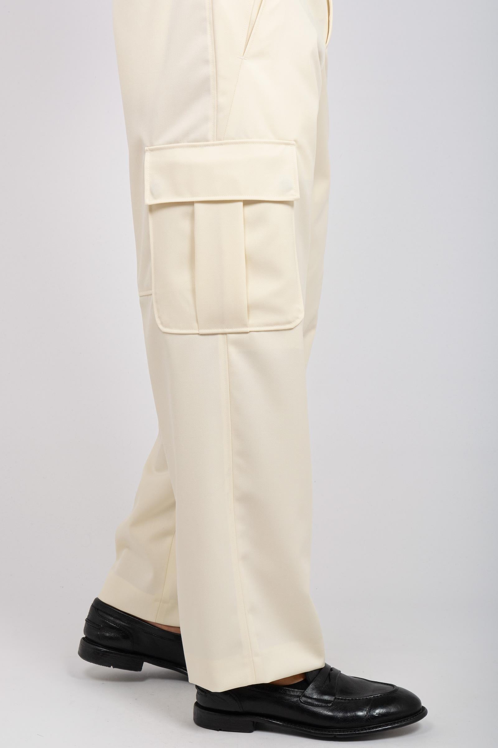 pantalone con in gabardine di lana 'the hunter' COAFHTZL0TTK SD740015 PT TORINO