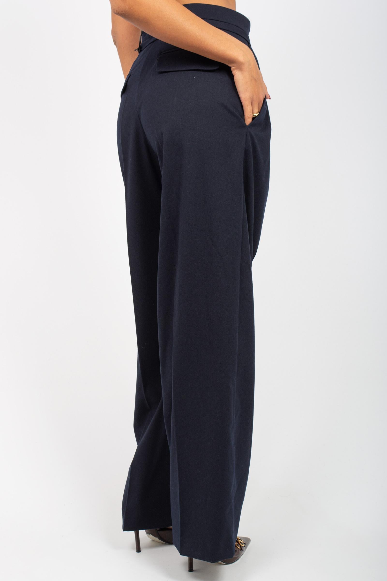 pantalone doppia pinces in misto viscosa P2P02 0502 JACQUEUR