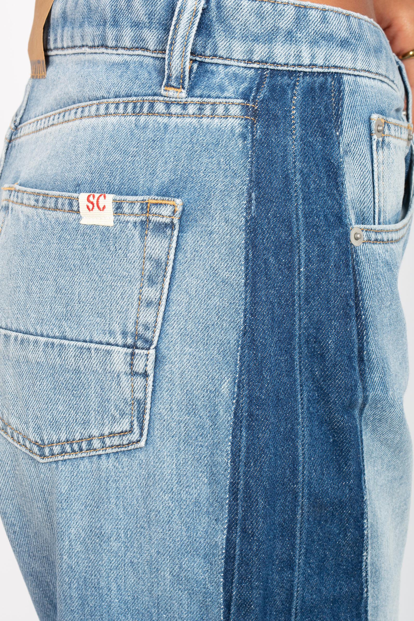 denim in mix lavaggi 'giuditta' Y5SY02 JNS43 SEMICOUTURE