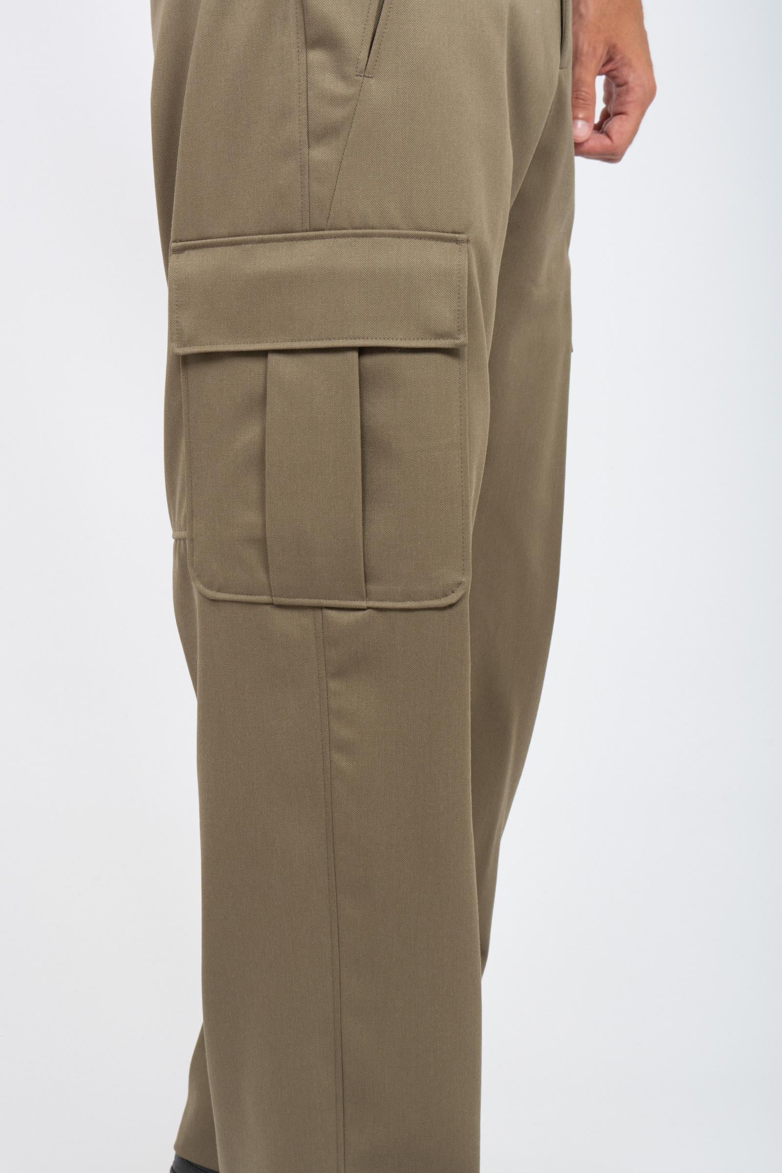pantalone con in gabardine di lana 'the hunter' COAFHTZL0TTK SD740100 PT TORINO