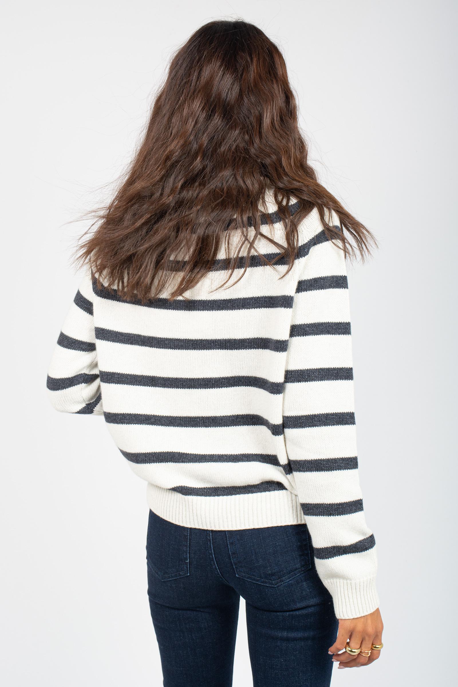 collo alto in misto cashmere 'irmina' S5WE40 A13Y2 SEMICOUTURE