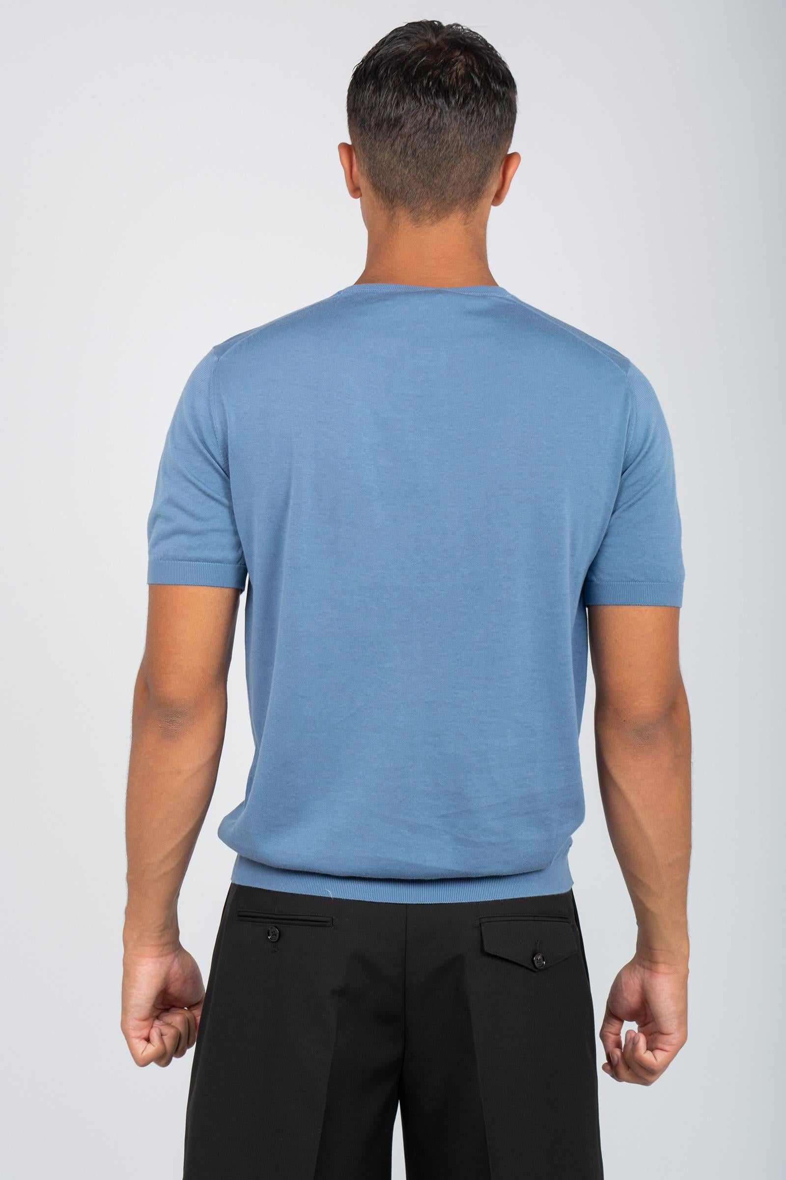 t-shirt girocollo unito D0GN100 725 DRUMOHR
