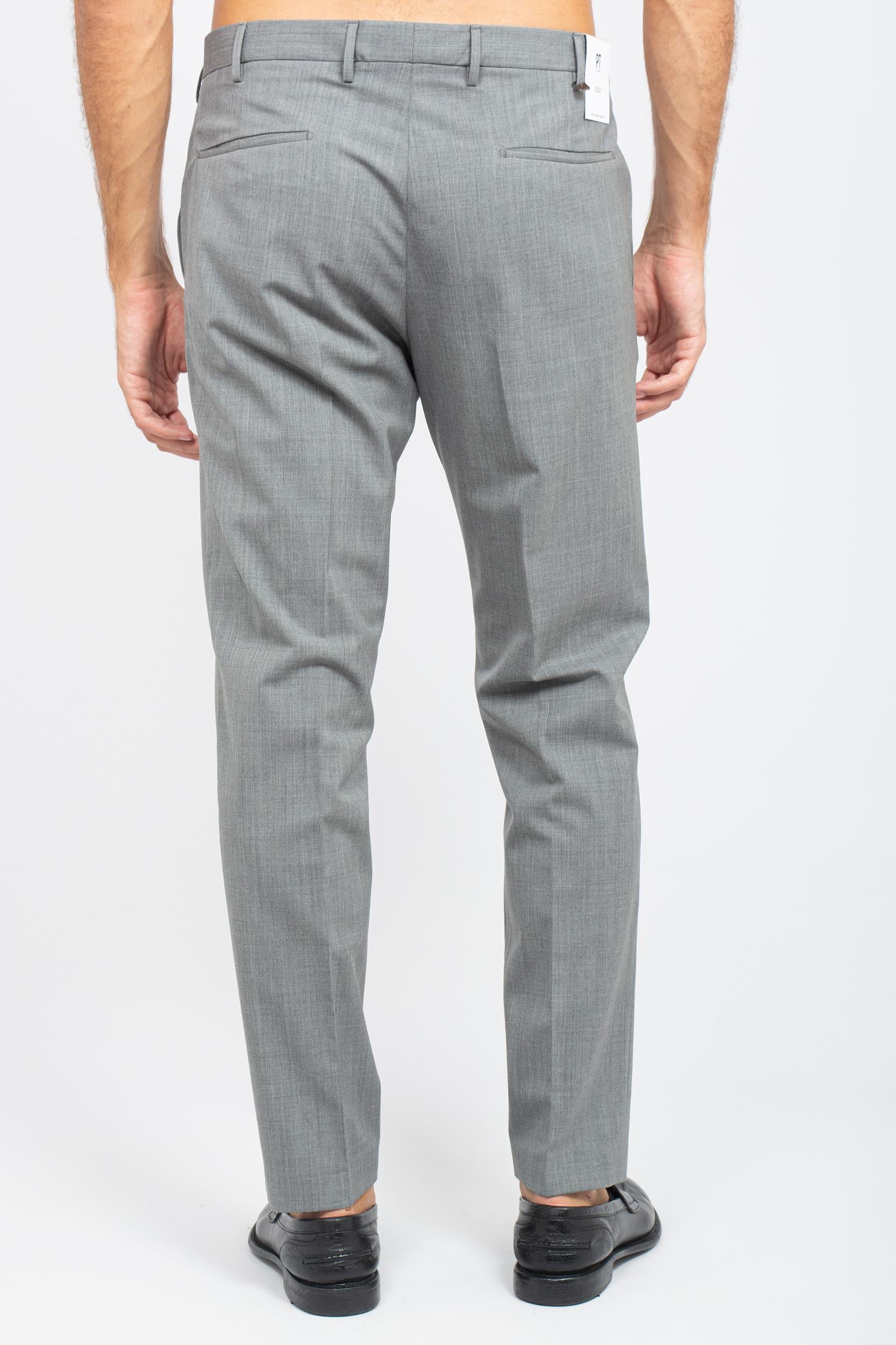 pantalone in lana stretch 'dieci' COAFX0Z00FWD MA370230 PT TORINO