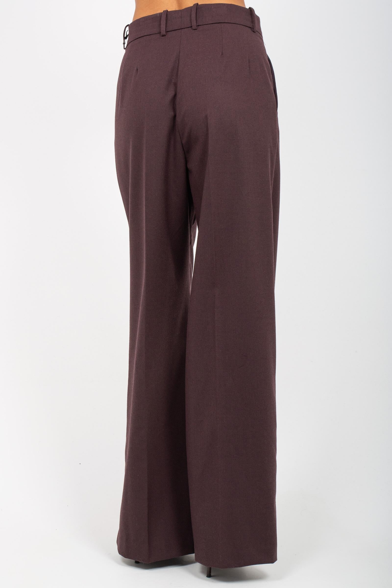 pantalone con pince in misto viscosa P1P01 0307 JACQUEUR