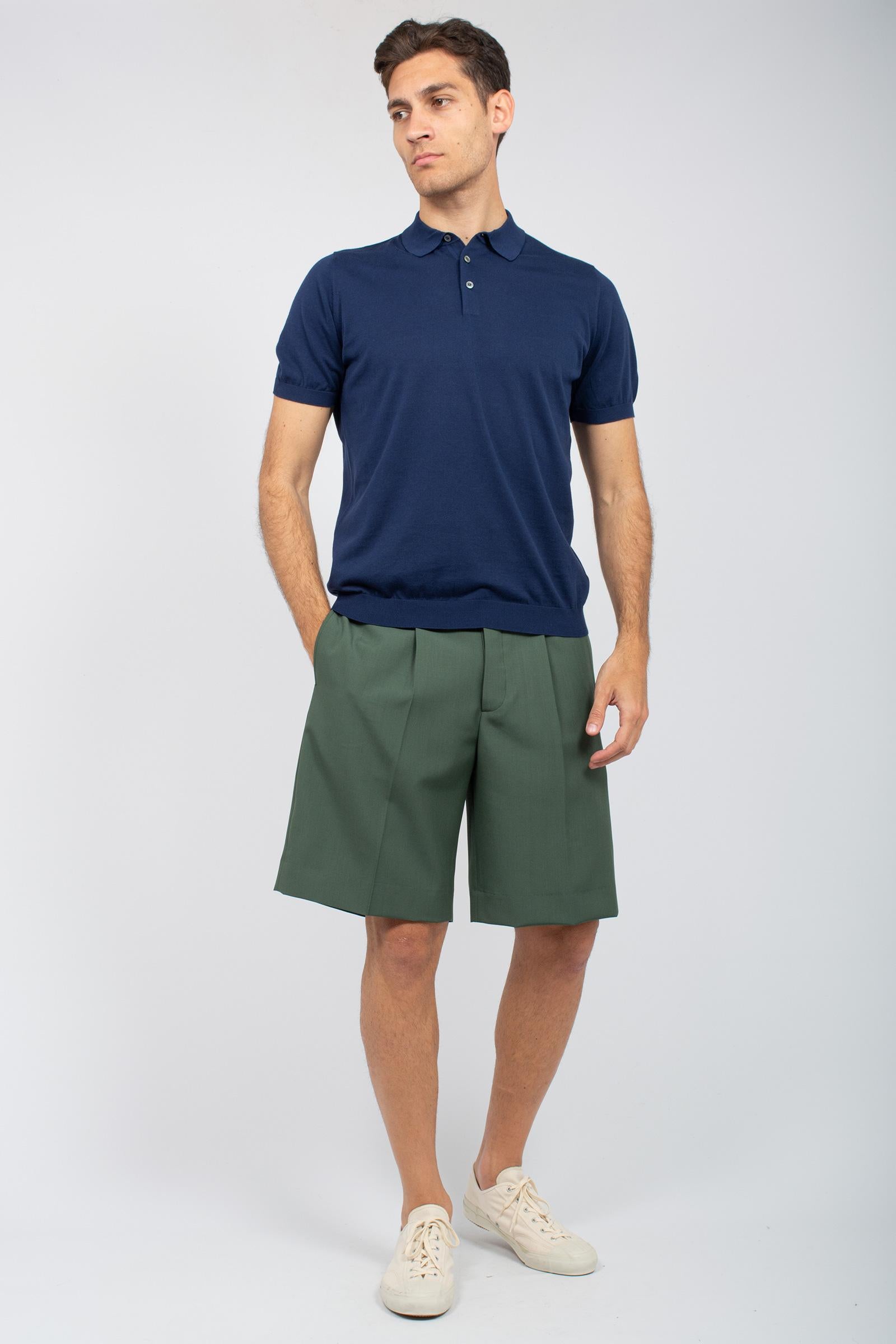 polo in cotone unito D0GN202 770 DRUMOHR