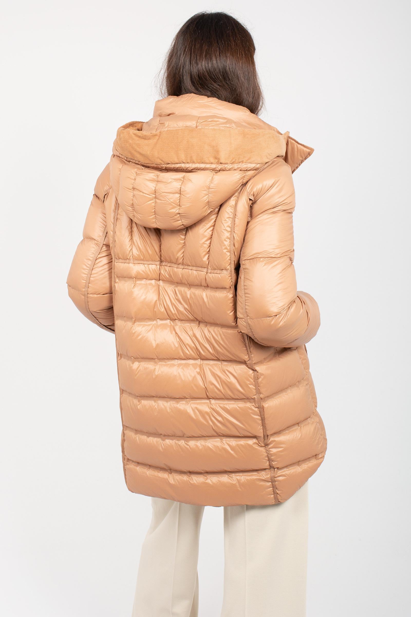 piumino in nylon e velluto PUEBLA ROSA PATRIZIA PARMA