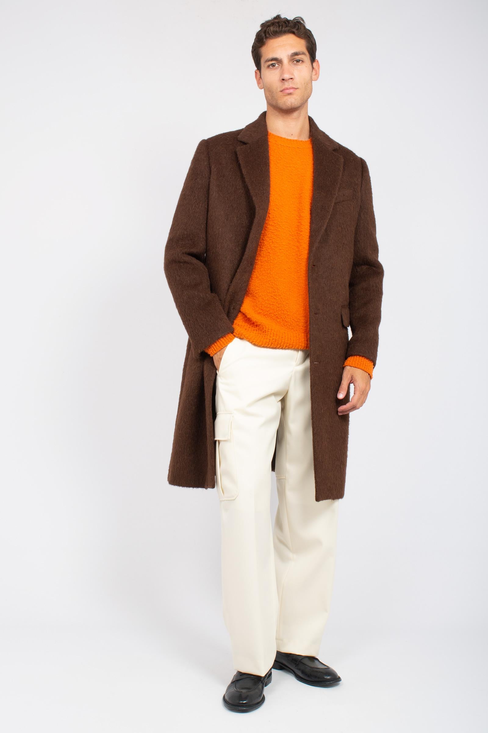 cappotto in misto lana ed alpaca TL2FCA070TOR LB100850 PT TORINO