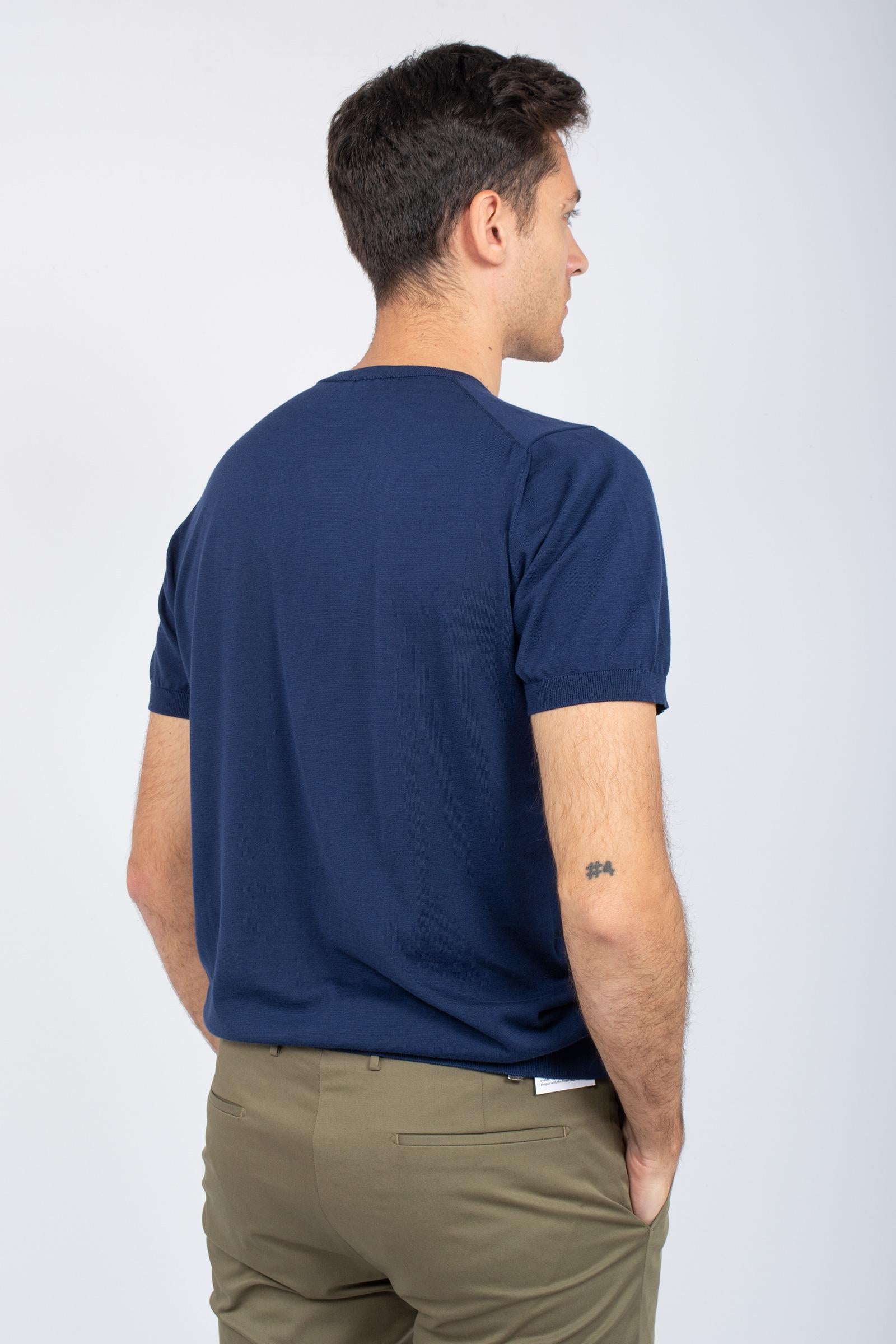 t-shirt girocollo unito D0GN100 770 DRUMOHR