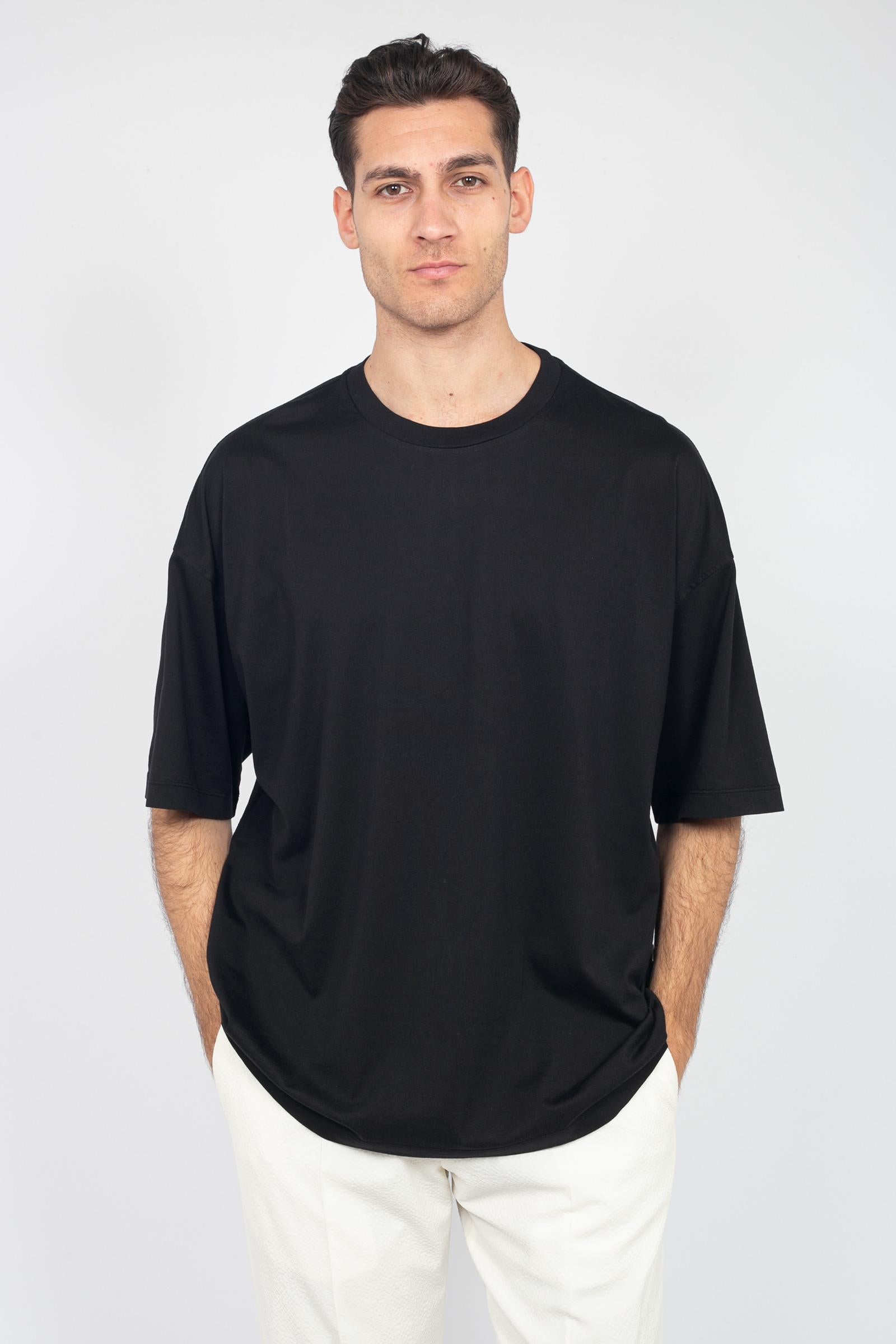 t-shirt oversize in cotone RB51221 09 ROBERTO COLLINA