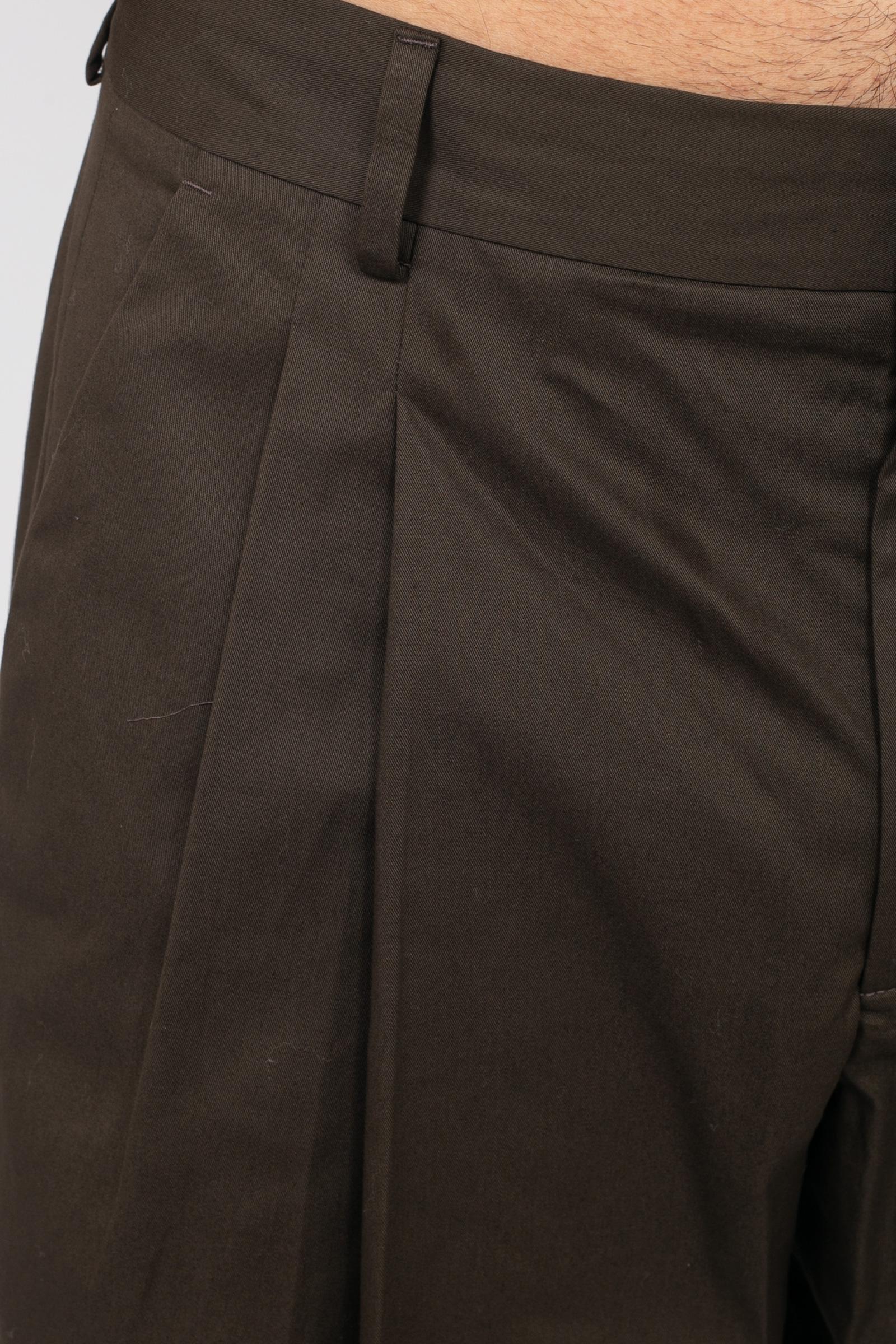 bermuda con pince in cotone RB56148 08 ROBERTO COLLINA