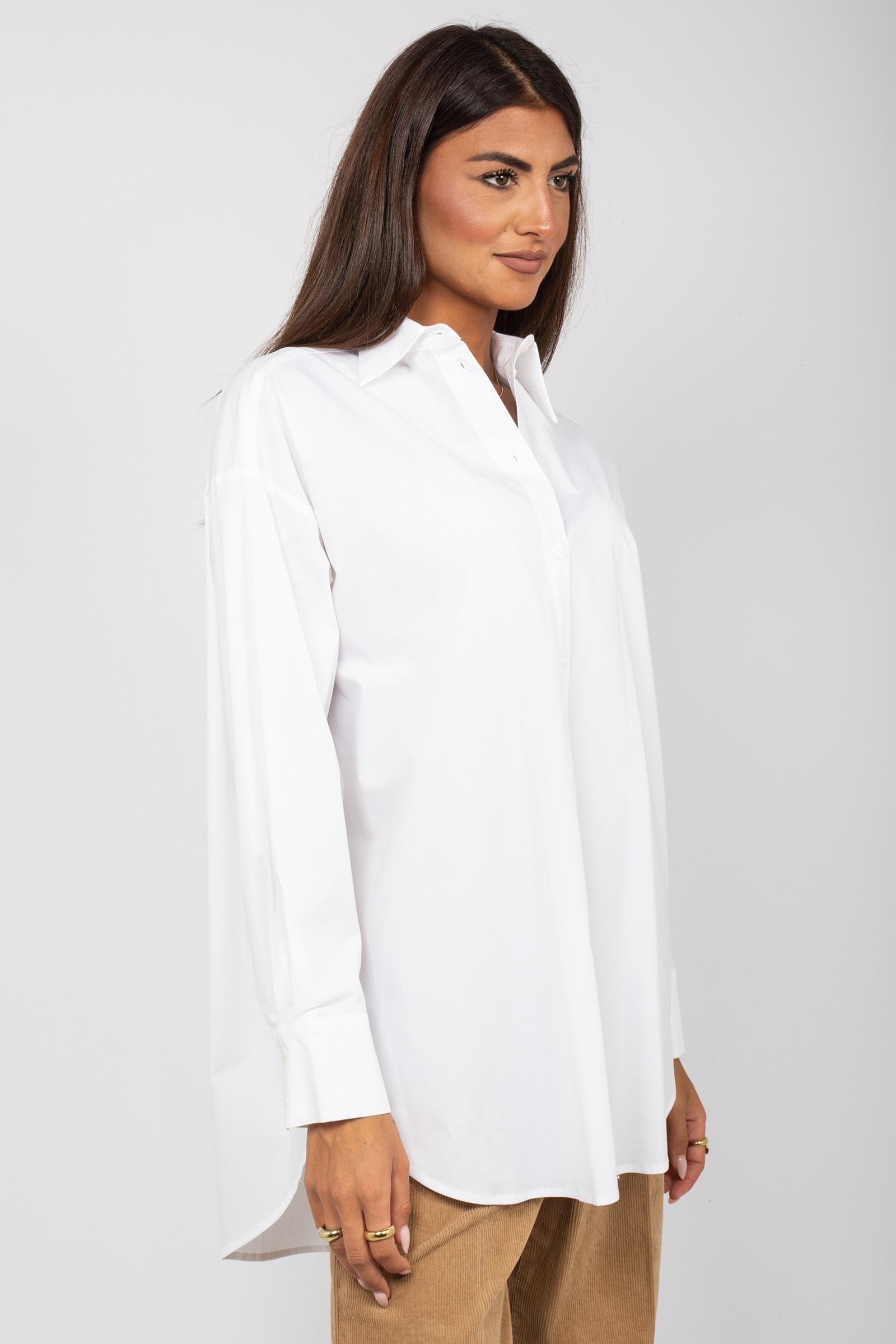 camicia oversize in cotone 5047R002905N 01 DIANA GALLESI