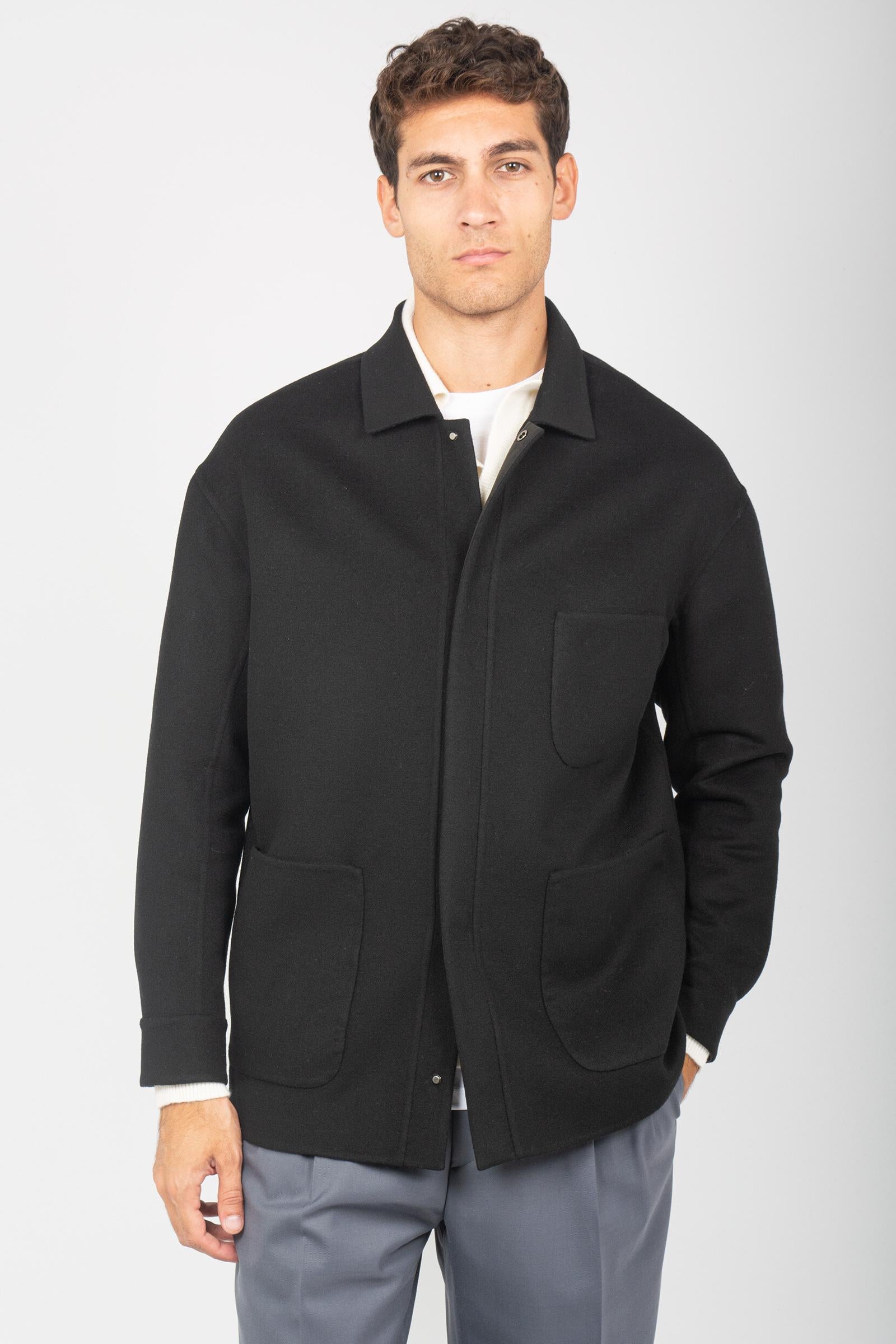 cappotto in panno di lana loro piana 12000864335 9882 TARDIA