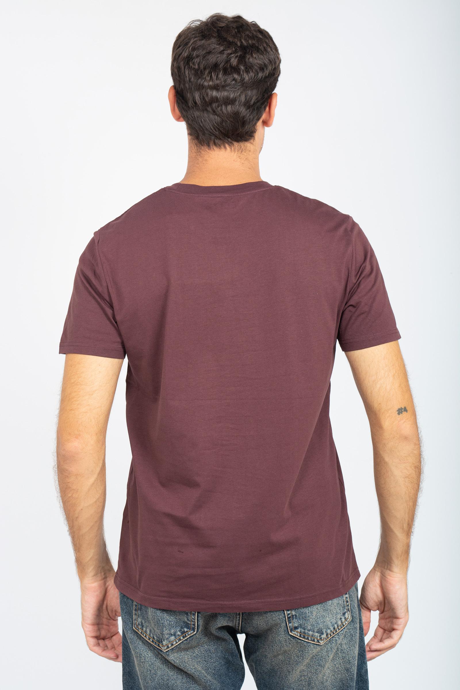 t-shirt in cotone 'super bowl' TSBISC925BOWK BROWN ELITE