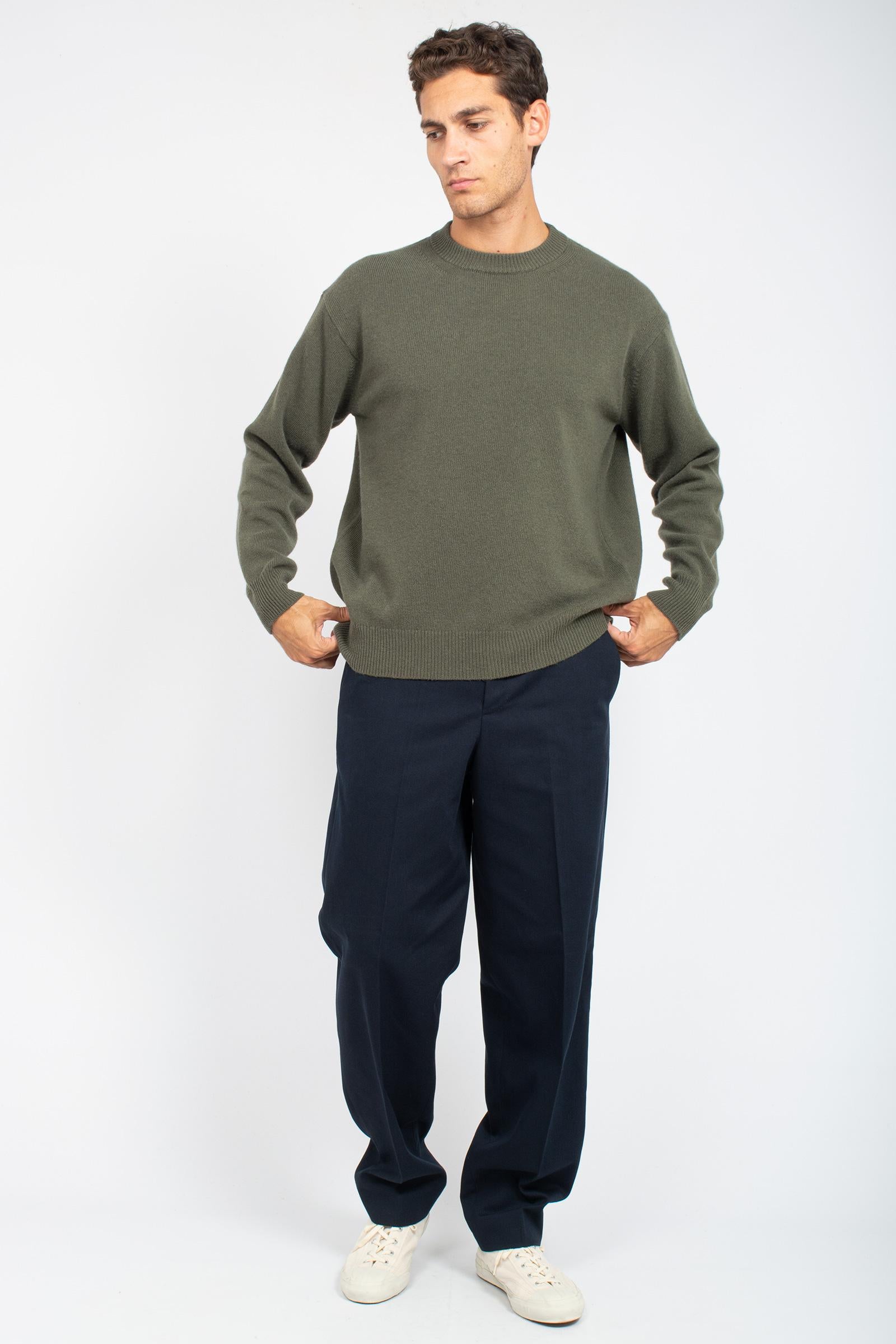 girocollo comfy in lana e cashmere 253M37401 24 ROBERTO COLLINA