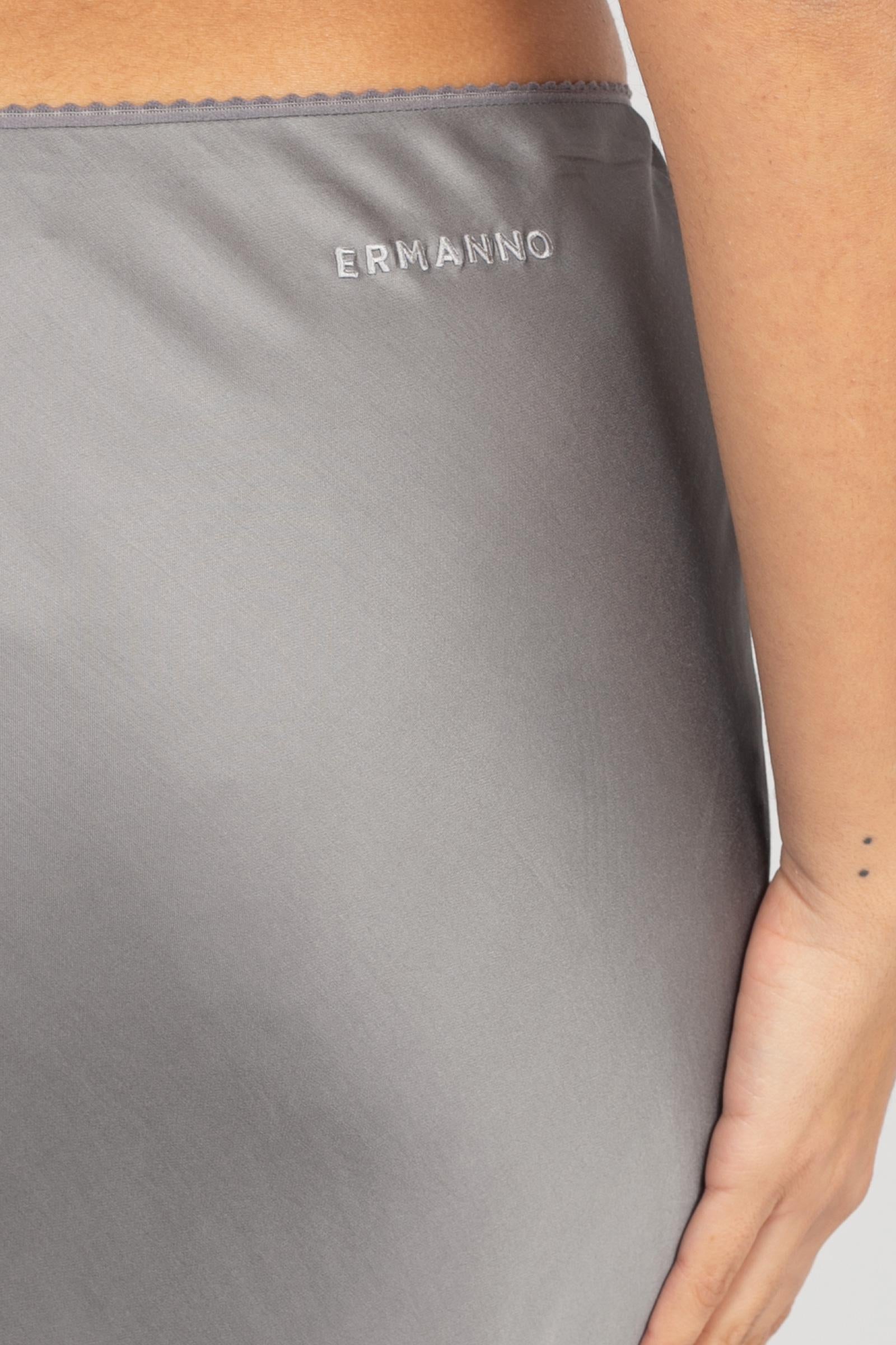 gonna in raso O28EL1B 95 ERMANNO - ERMANNO SCERVINO