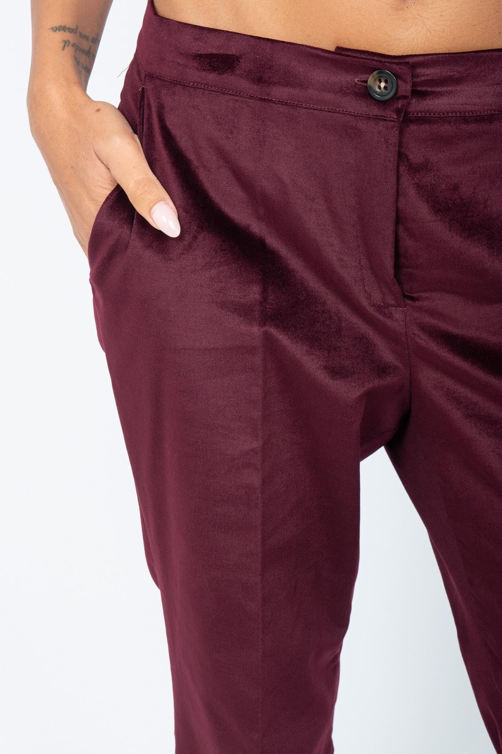 tailleur in velluto 6J24R0000058N 29 DIANA GALLESI