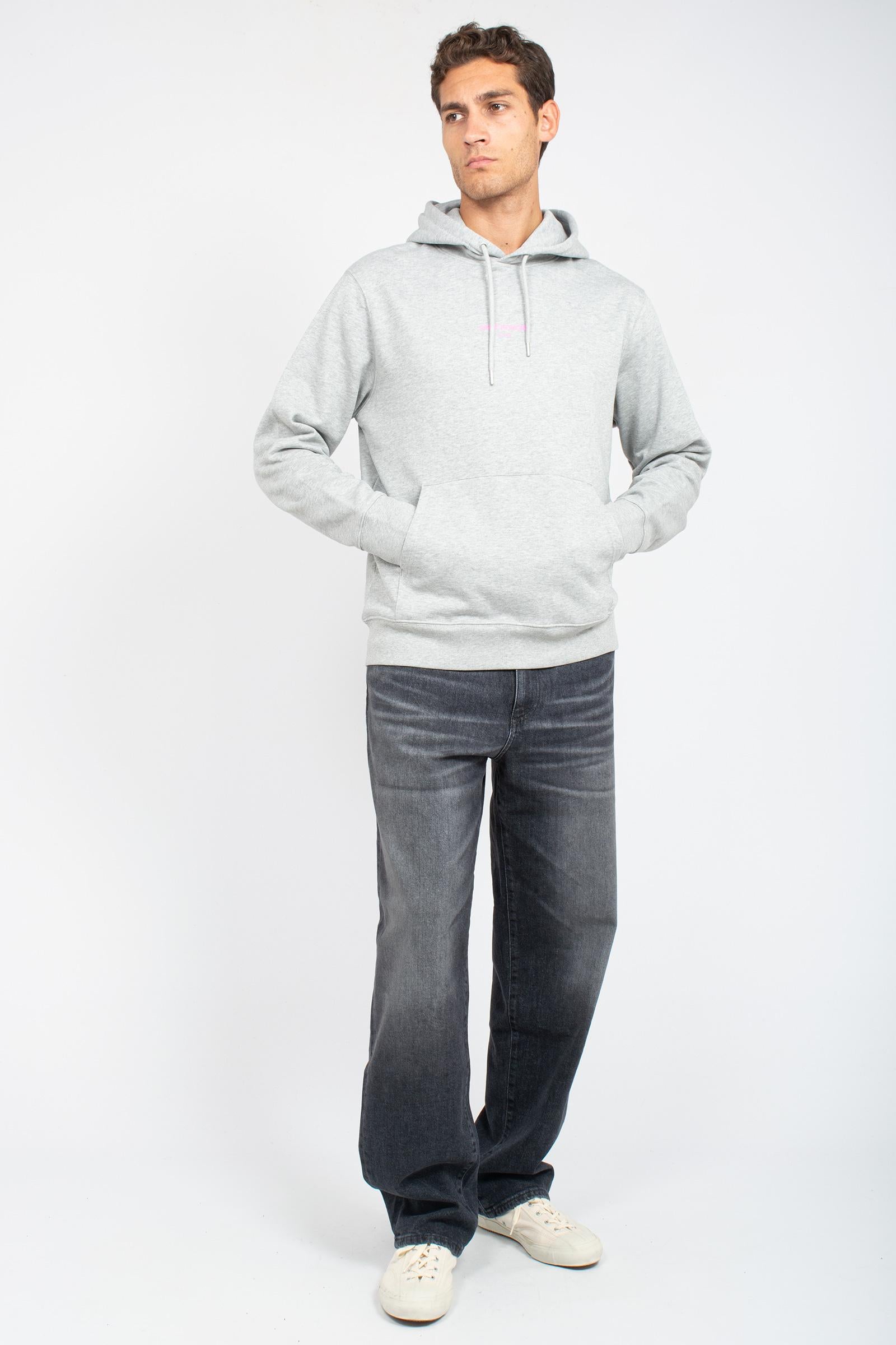felpa con stampa in cotone HOBASIC899LOGO GRYPNK ELITE