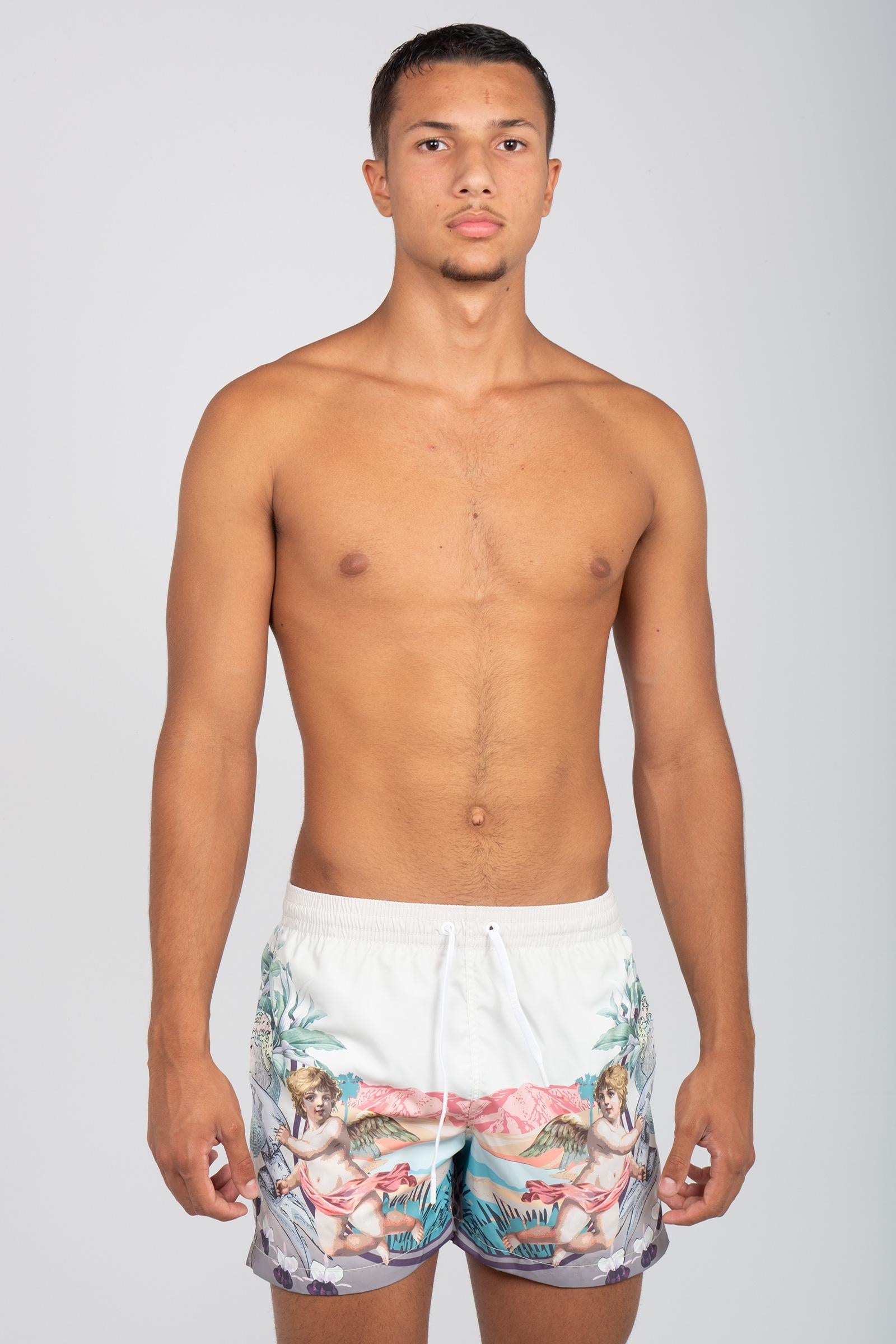 boxer mare stampato 'saint vincent' SVNPRINT25 ANGEL MOVE BEACHWARE
