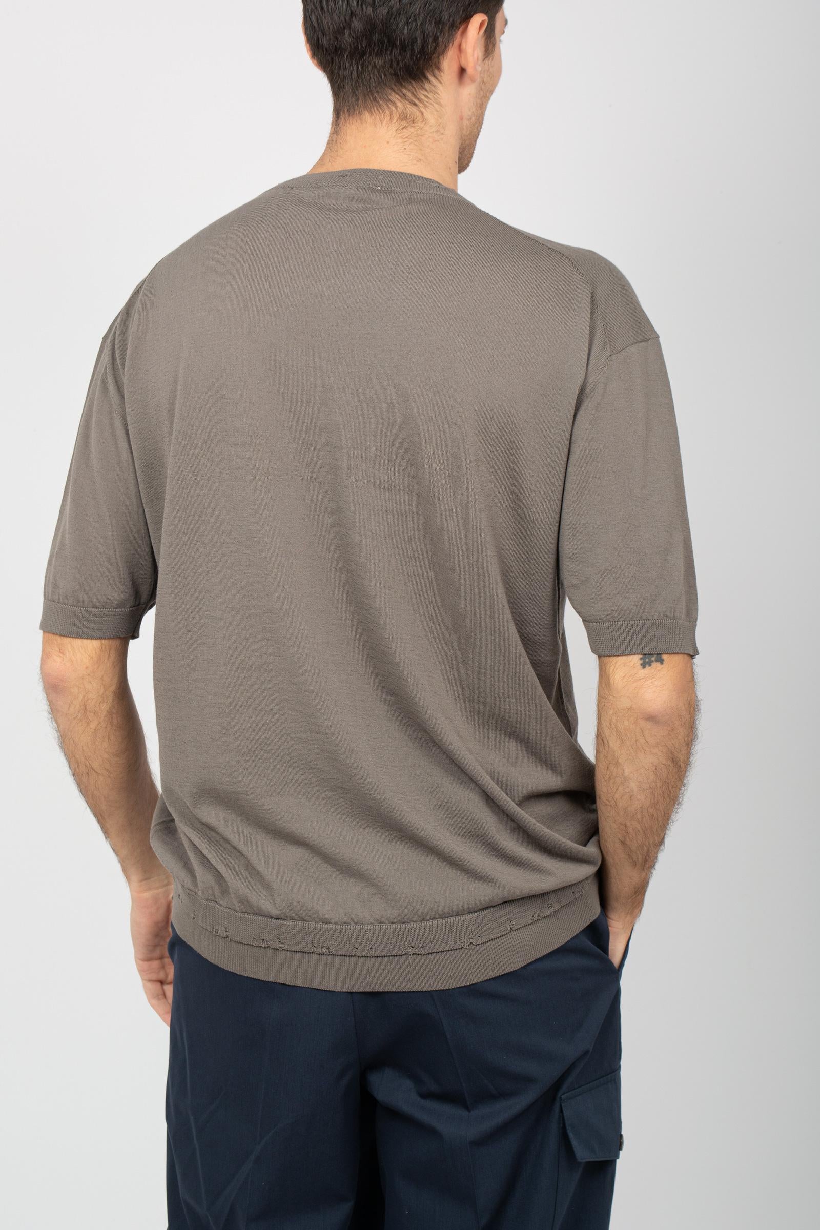 t-shirt in filo di cotone AFU11 63 ATOMO FACTORY