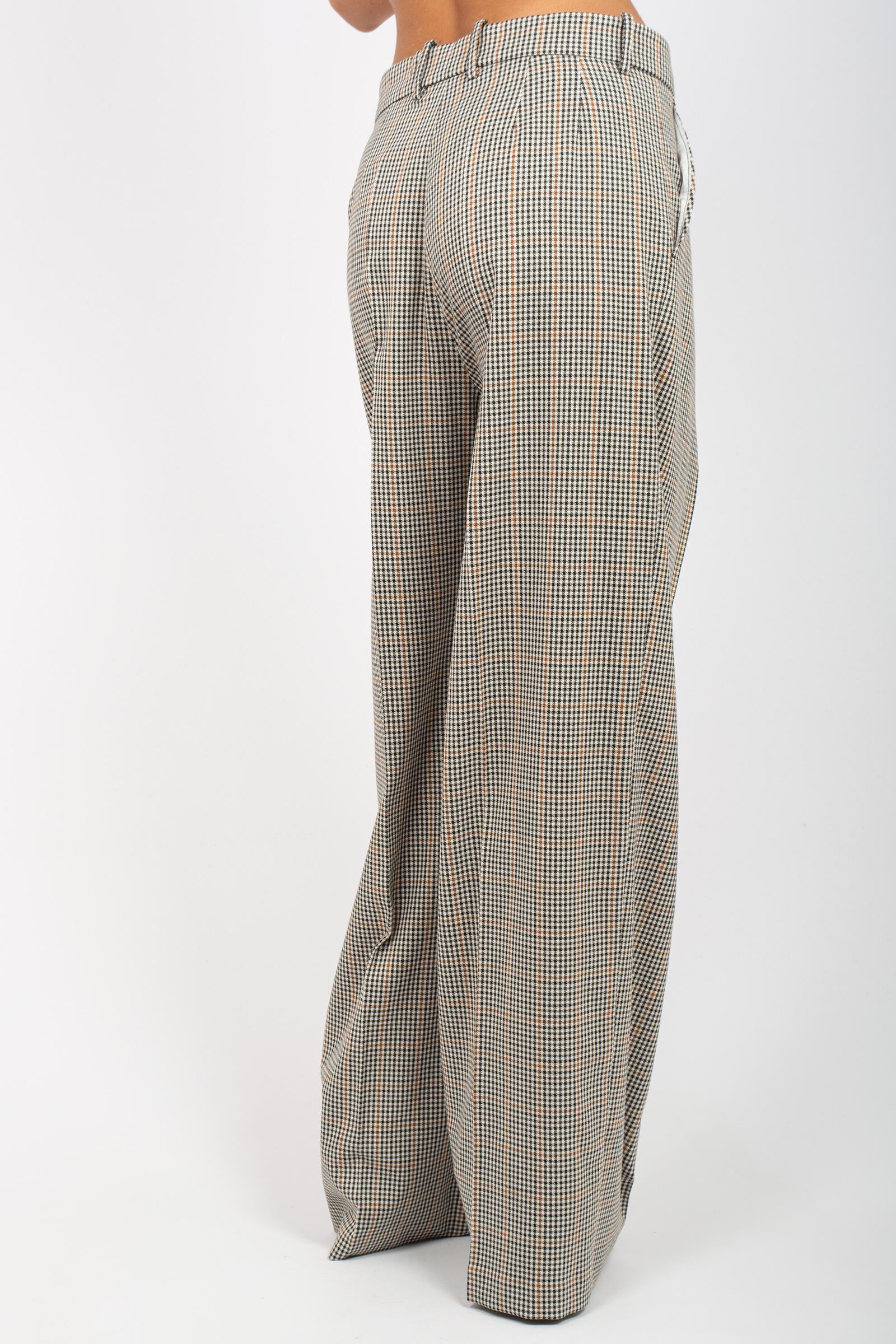 pantalone con pince in misto viscosa P1P01 0703ARA23 JACQUEUR
