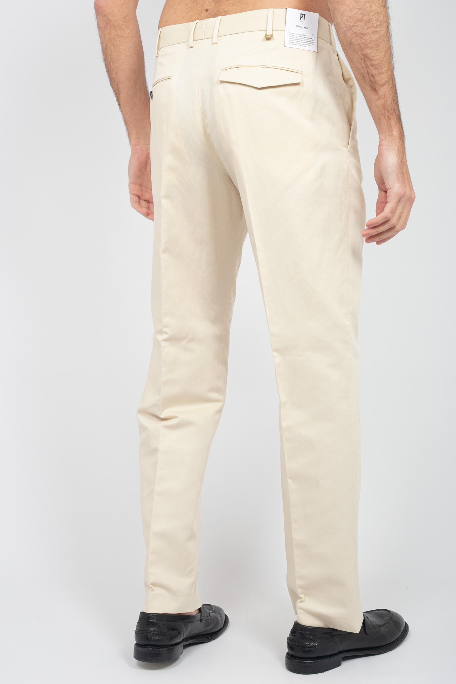 pantalone in lino e cotone 'michael' C0ASJDB00REW BP650015 PT TORINO