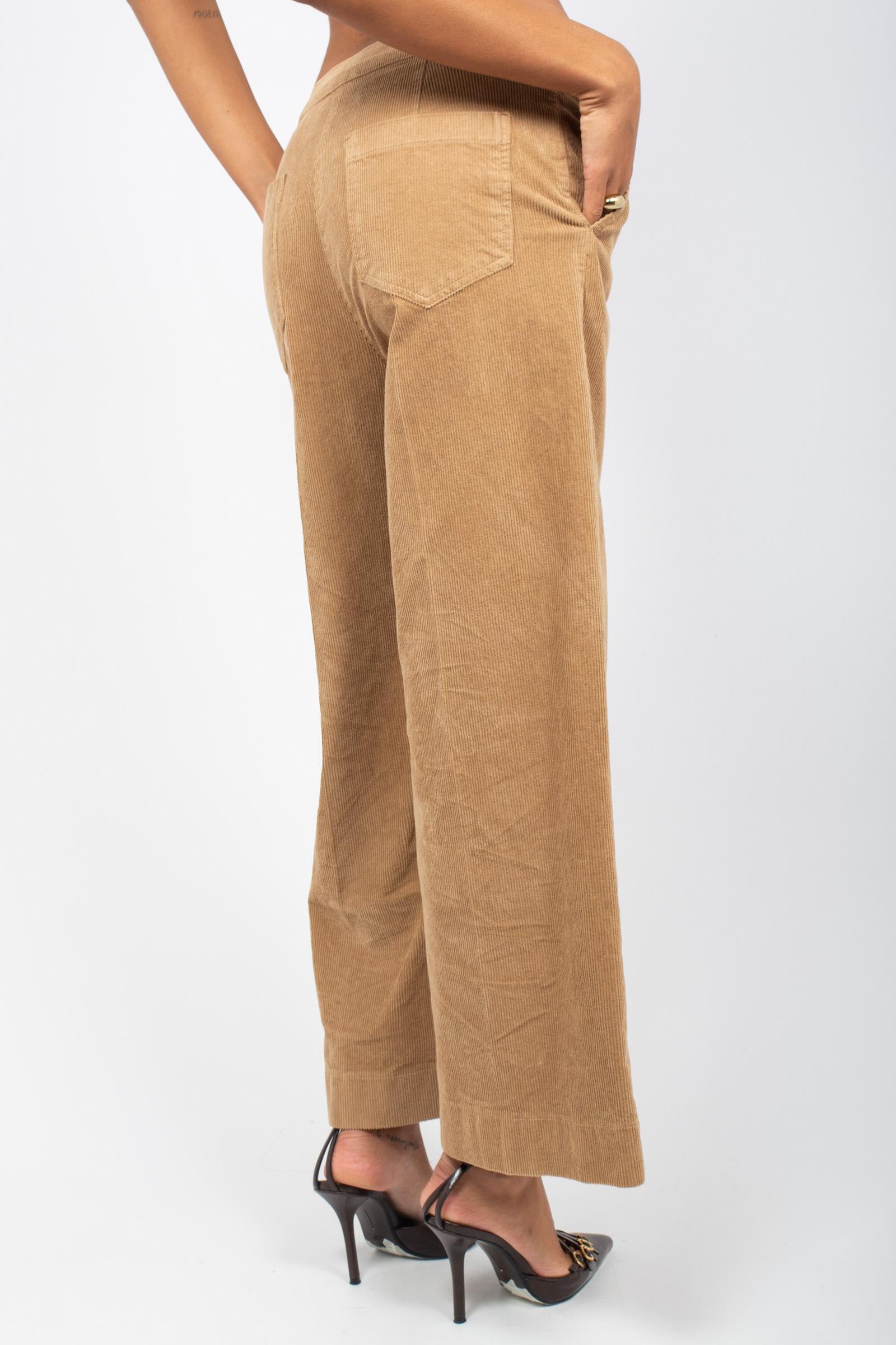 pantalone in velluto P621R008497N 12 DIANA GALLESI
