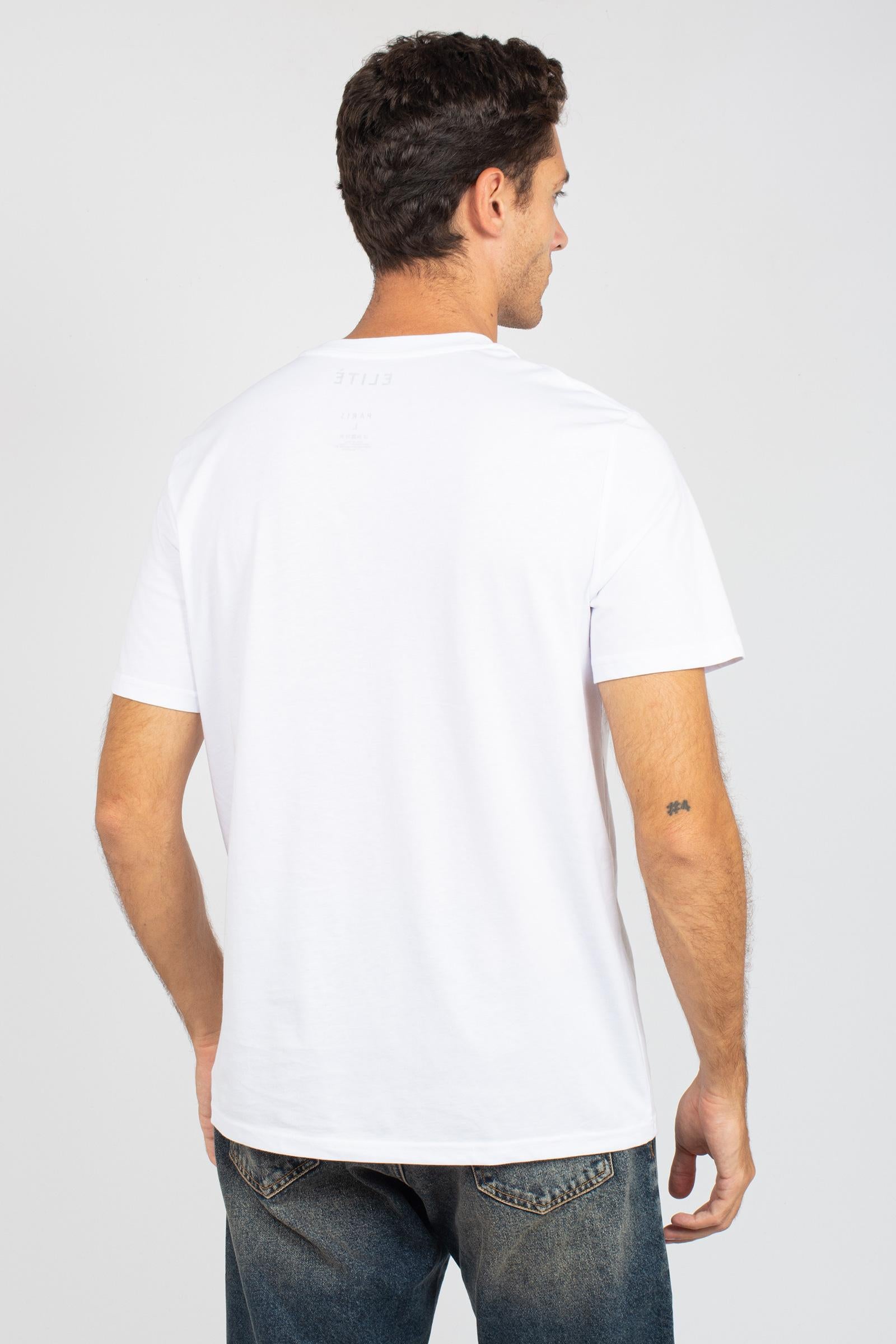 t-shirt in cotone 'birk' TSBSIC923BIRK WHT ELITE