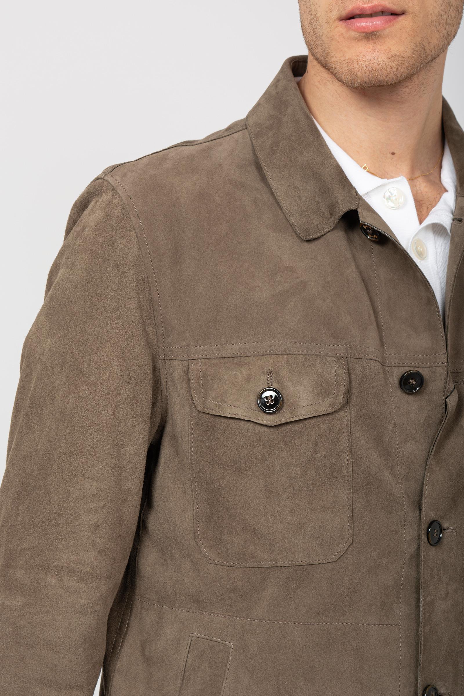 giacca in suede 30001526SUEDE SLATEGREY HCR
