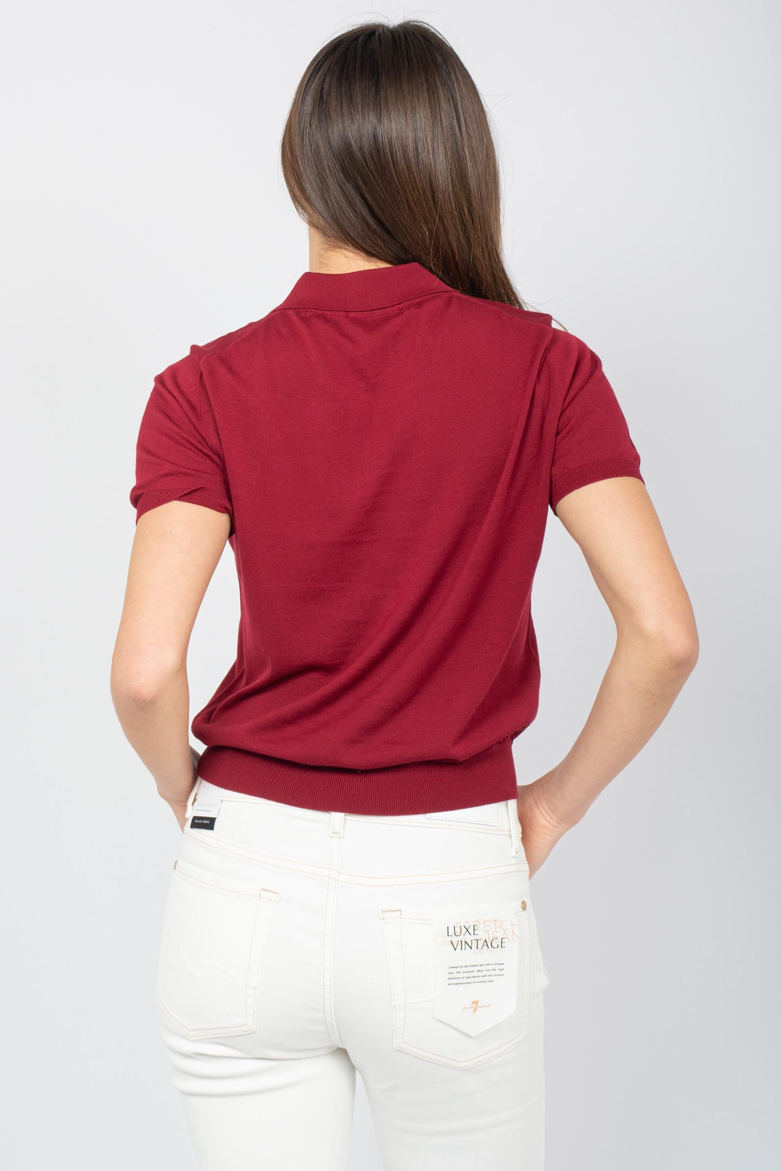 polo in cotone unito L0G416 389 DRUMOHR