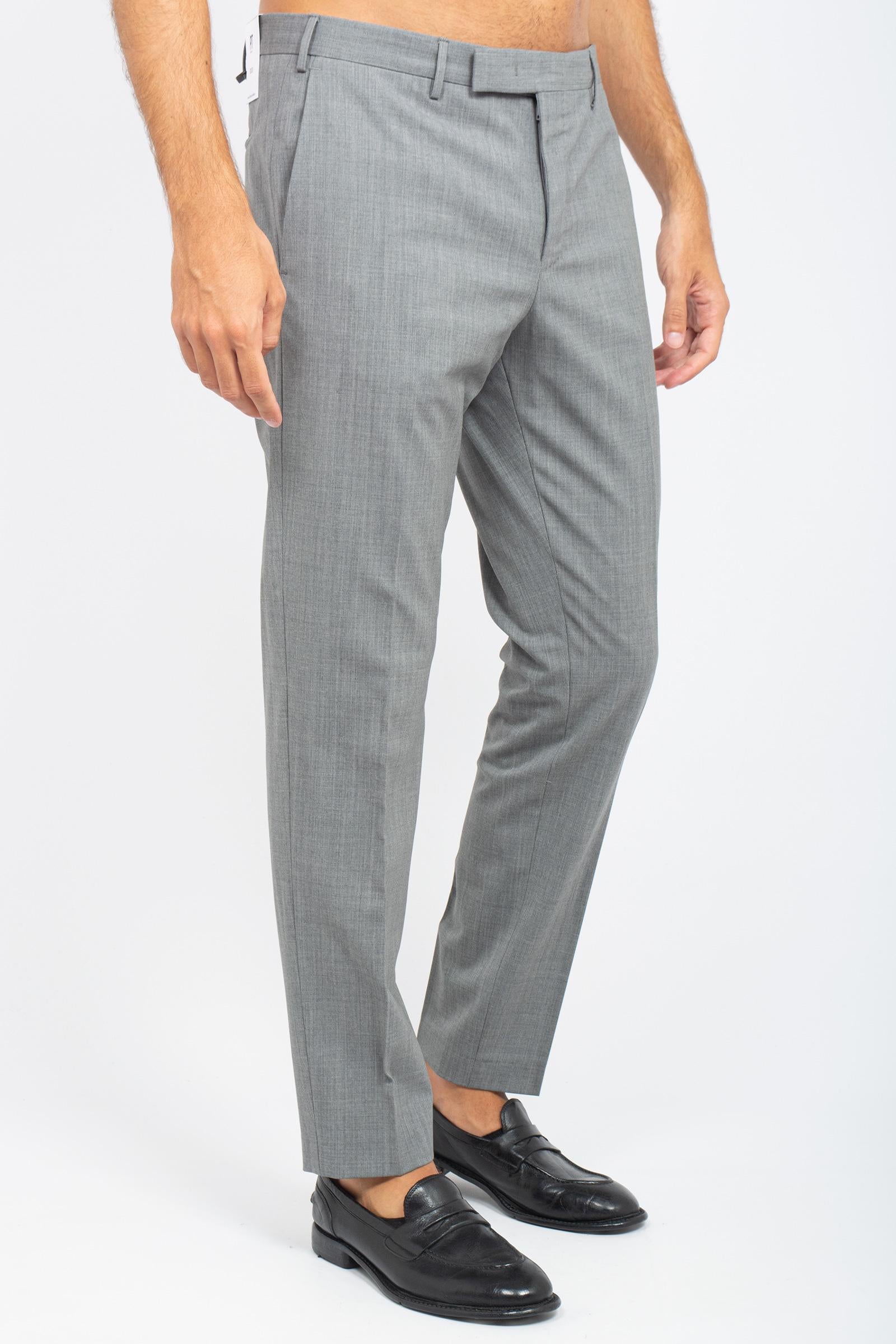 pantalone in lana stretch 'dieci' COAFX0Z00FWD MA370230 PT TORINO