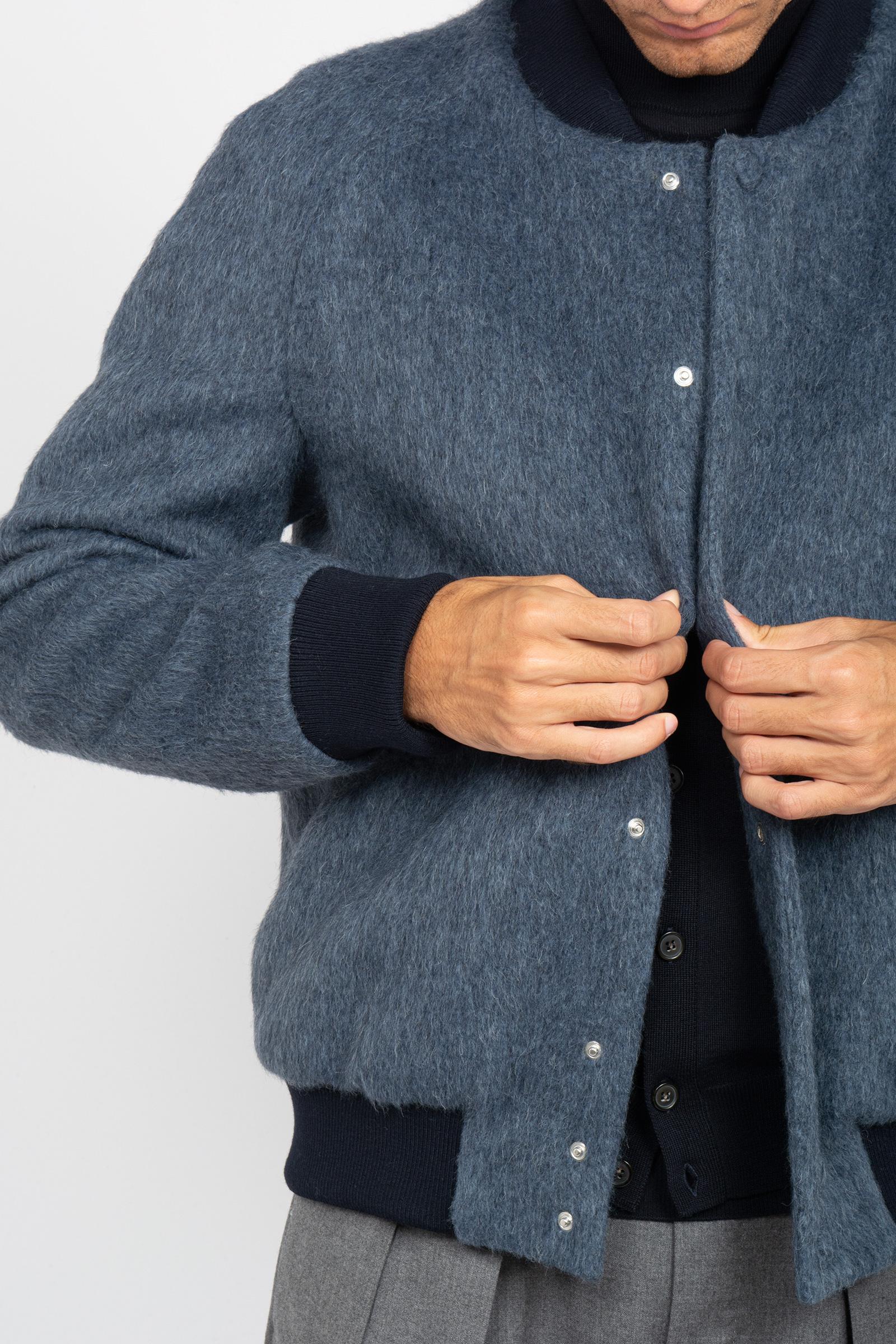 college jacket in misto lana ed alpaca TL2FBM200TOR LB100330 PT TORINO