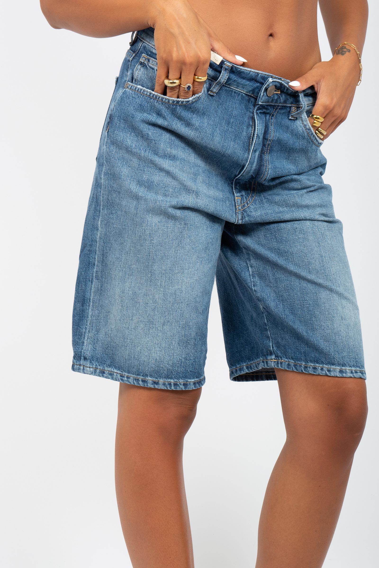 short in denim 'sailor' C1BPSLZ0 OA5230SK46 PT TORINO DENIM
