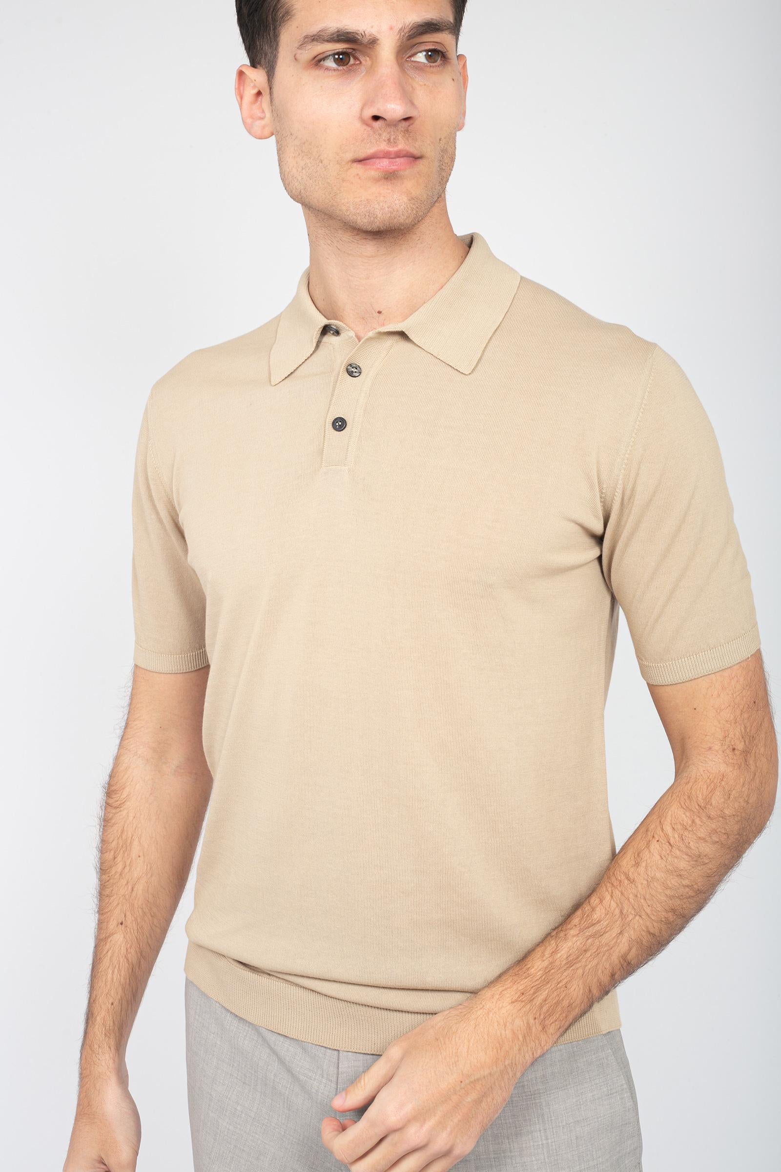polo in filo di cotone RB10024 05 ROBERTO COLLINA