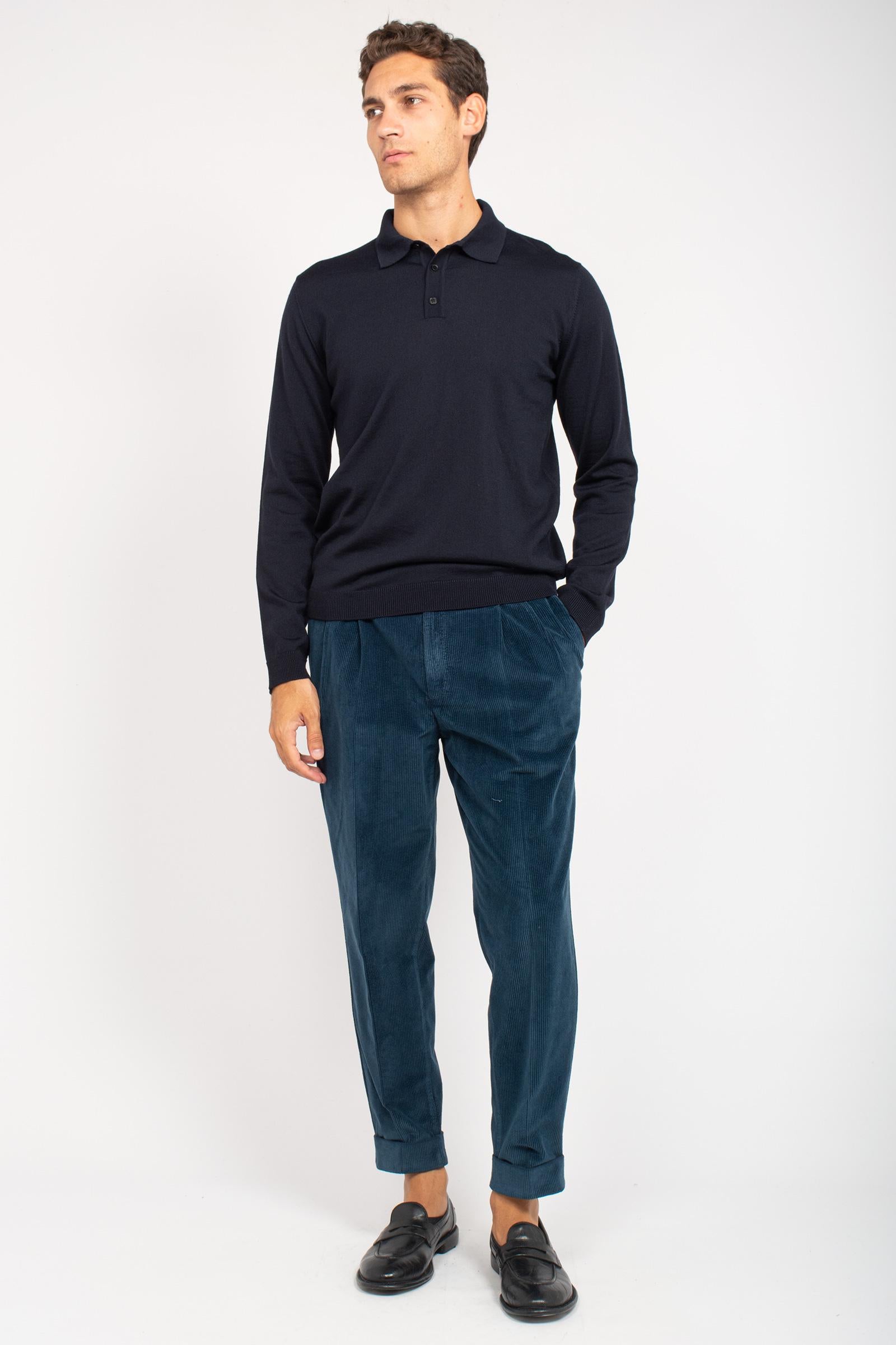 pantalone in velluto 'carrot' COZTCLZB0CL1 TU87N370 PT TORINO