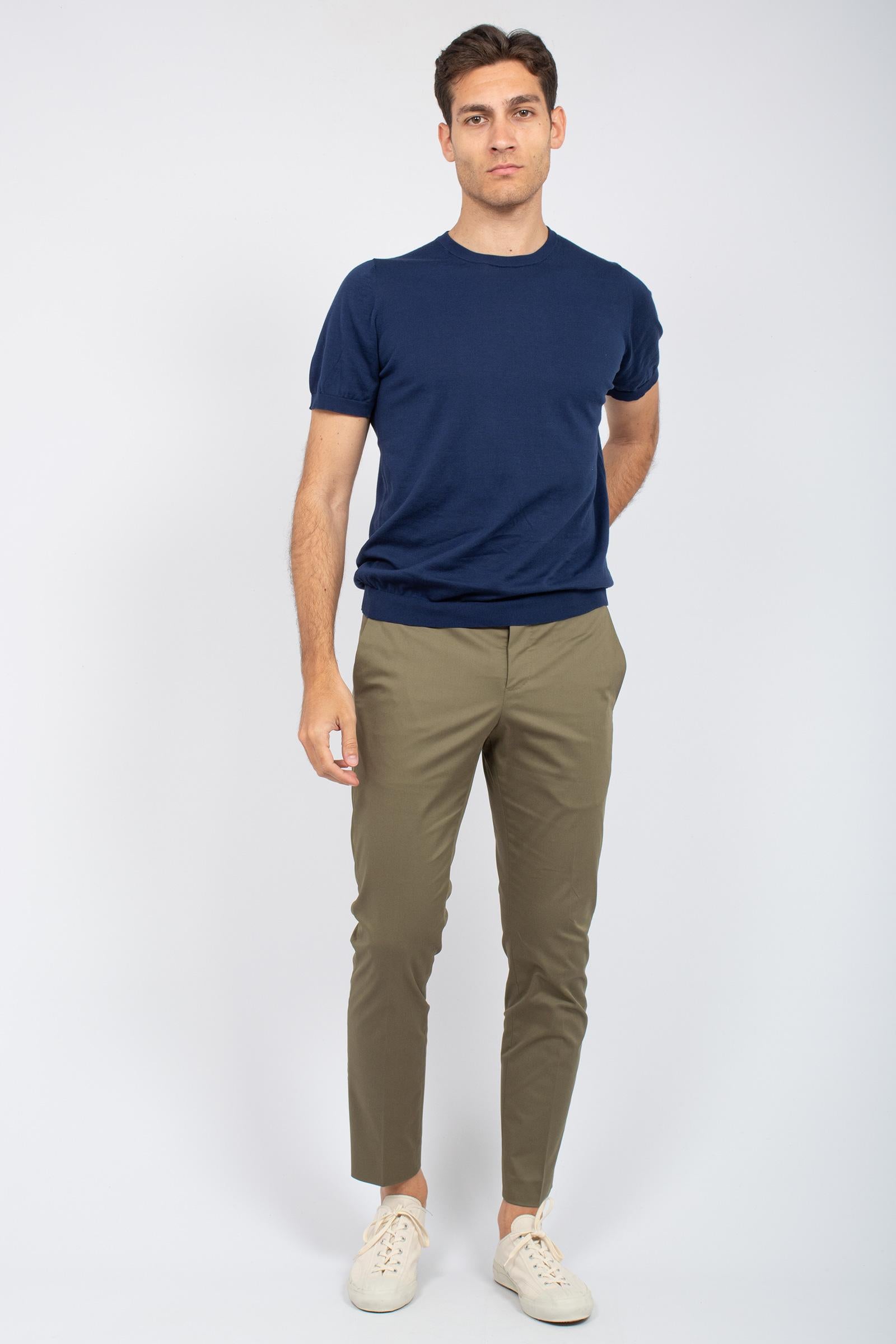 t-shirt girocollo unito D0GN100 770 DRUMOHR