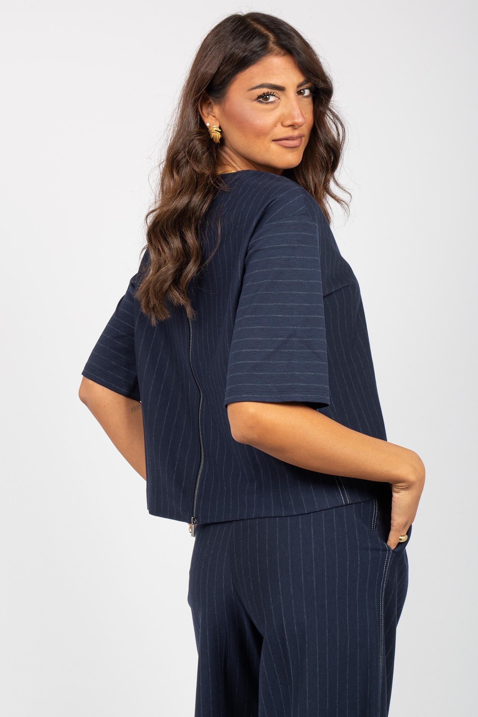 Blusa in misto viscosa 'kaya' 2526946047600 001 MM - MAX MARA